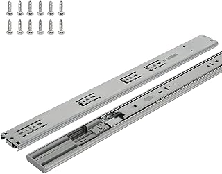 Sponsored Ad - Soft Close Drawer Slides 20 Inch Heavy Duty Drawer Slides 5 Pairs - Homdiy Full Extension Drawer Slides Bal...