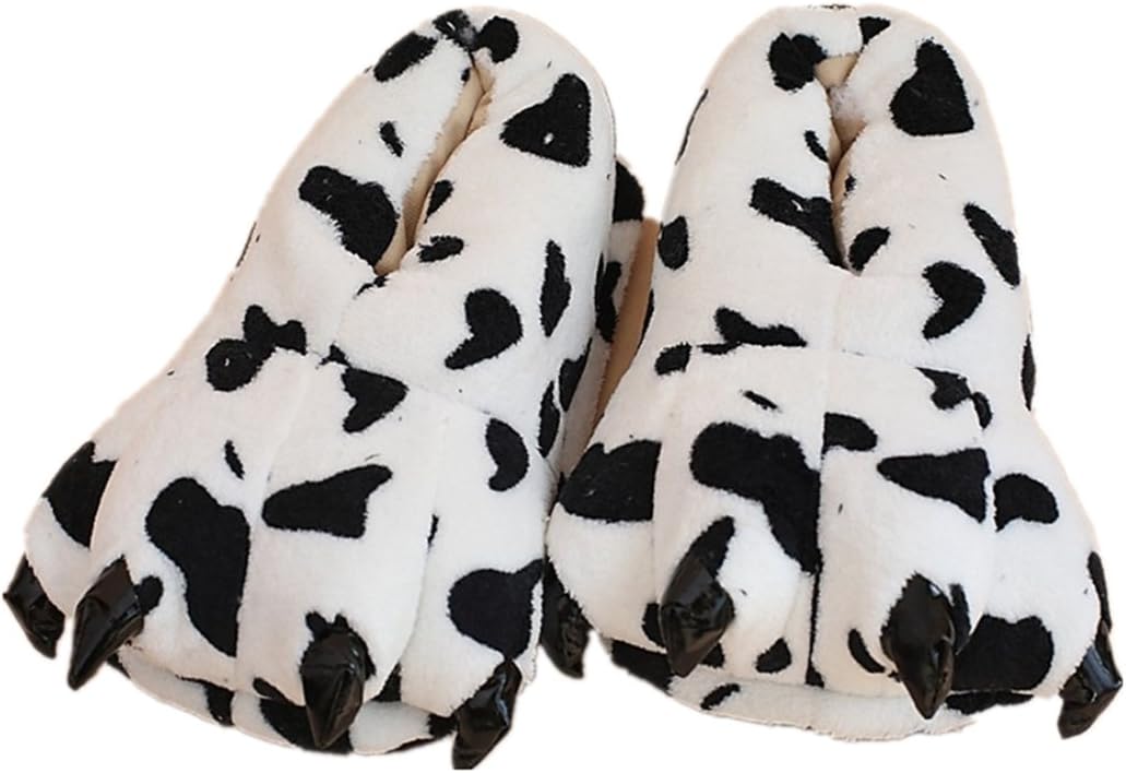 MizHome Unisex Soft Paw Claw Home Slippers Animal Costume Shoes