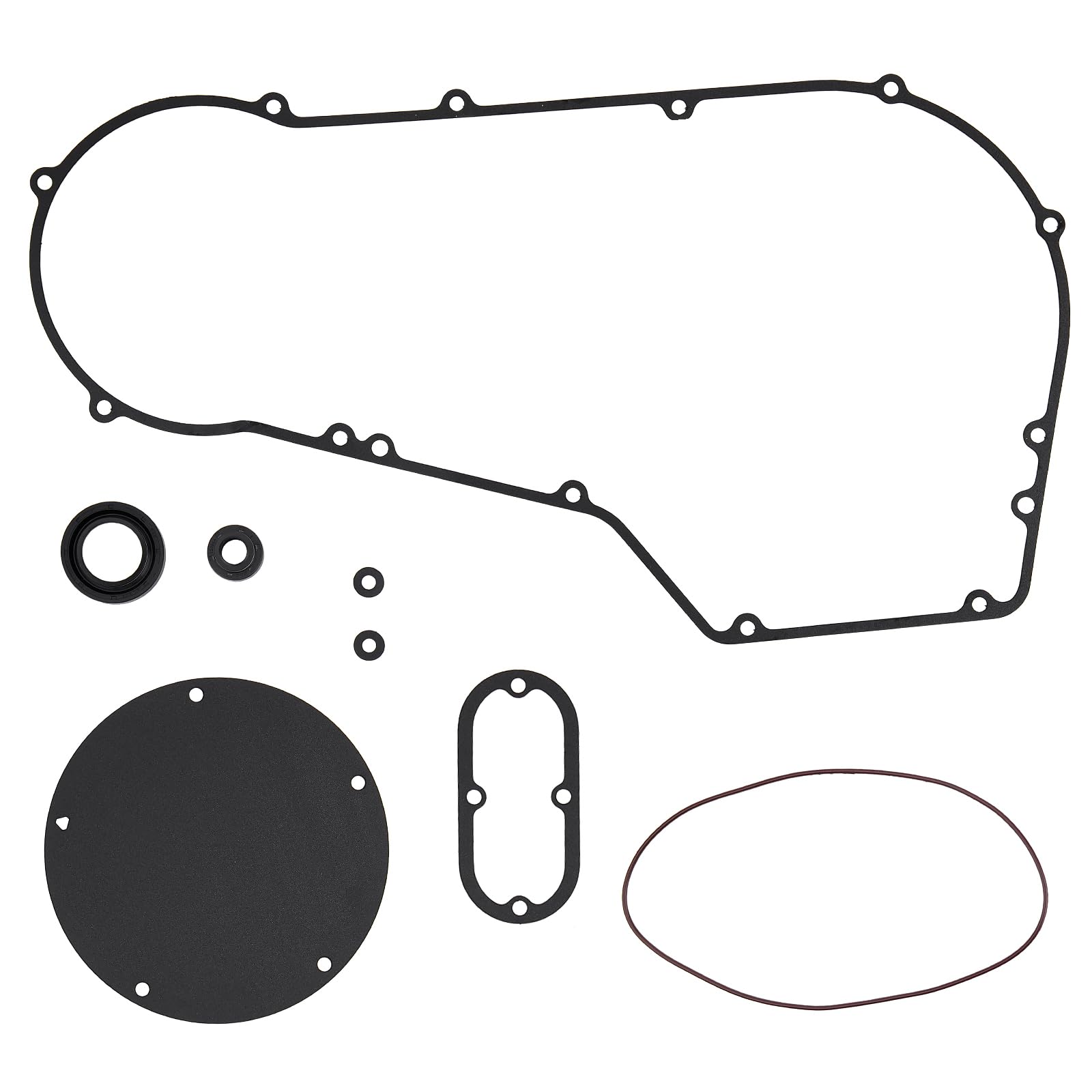 Road Passion Kupplungsprimärdeckel Dichtungssatz Kompatibel mit Harley Softail Standard Anniversary FXST 2003/ Softail Standard EFI FXSTI 2001-2005/ Softail Standard FXST 1999-2005