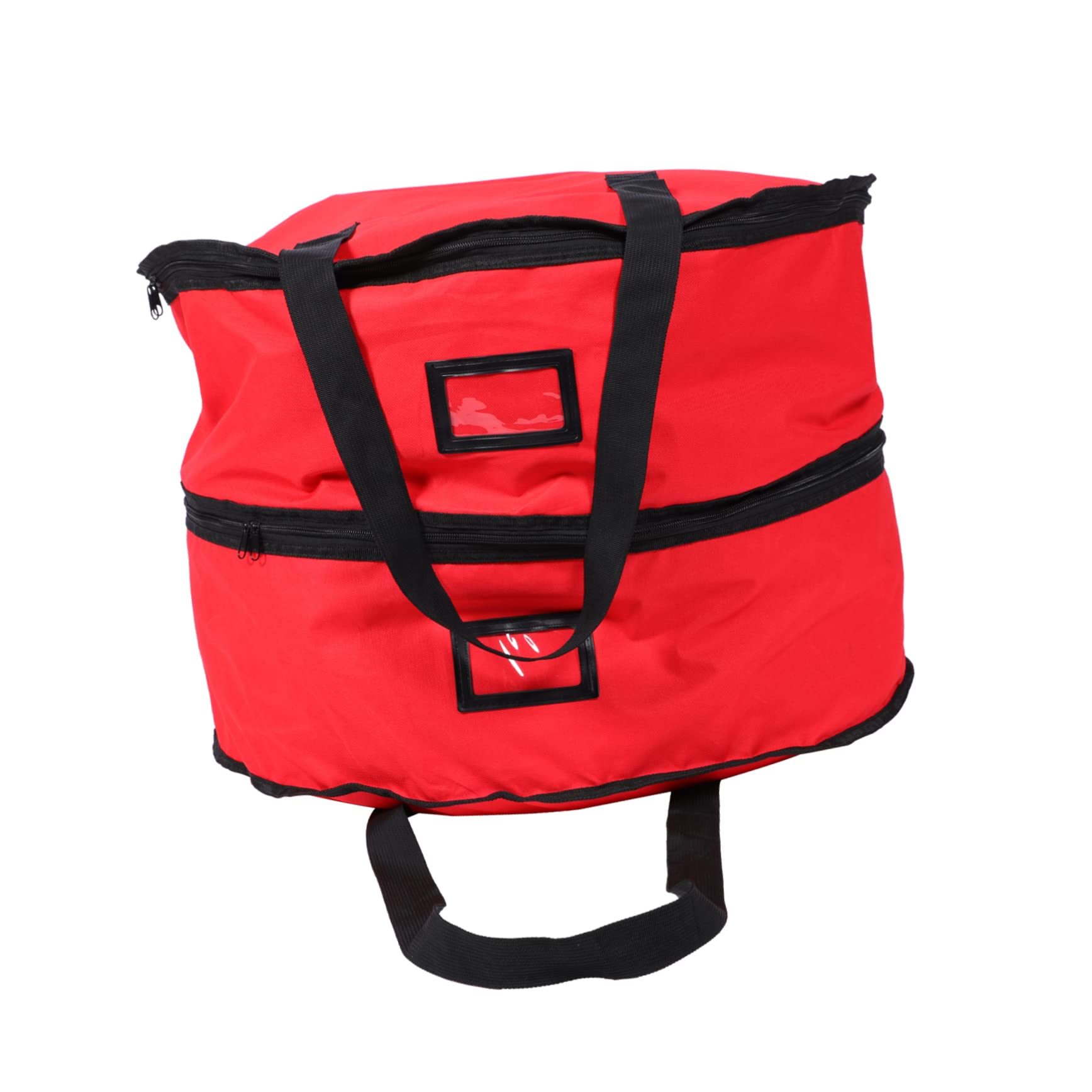 CIMAXIC Round Christmas Wreath Storage Bag Double Layered Perfect for Festive Decorations Wreath Holder