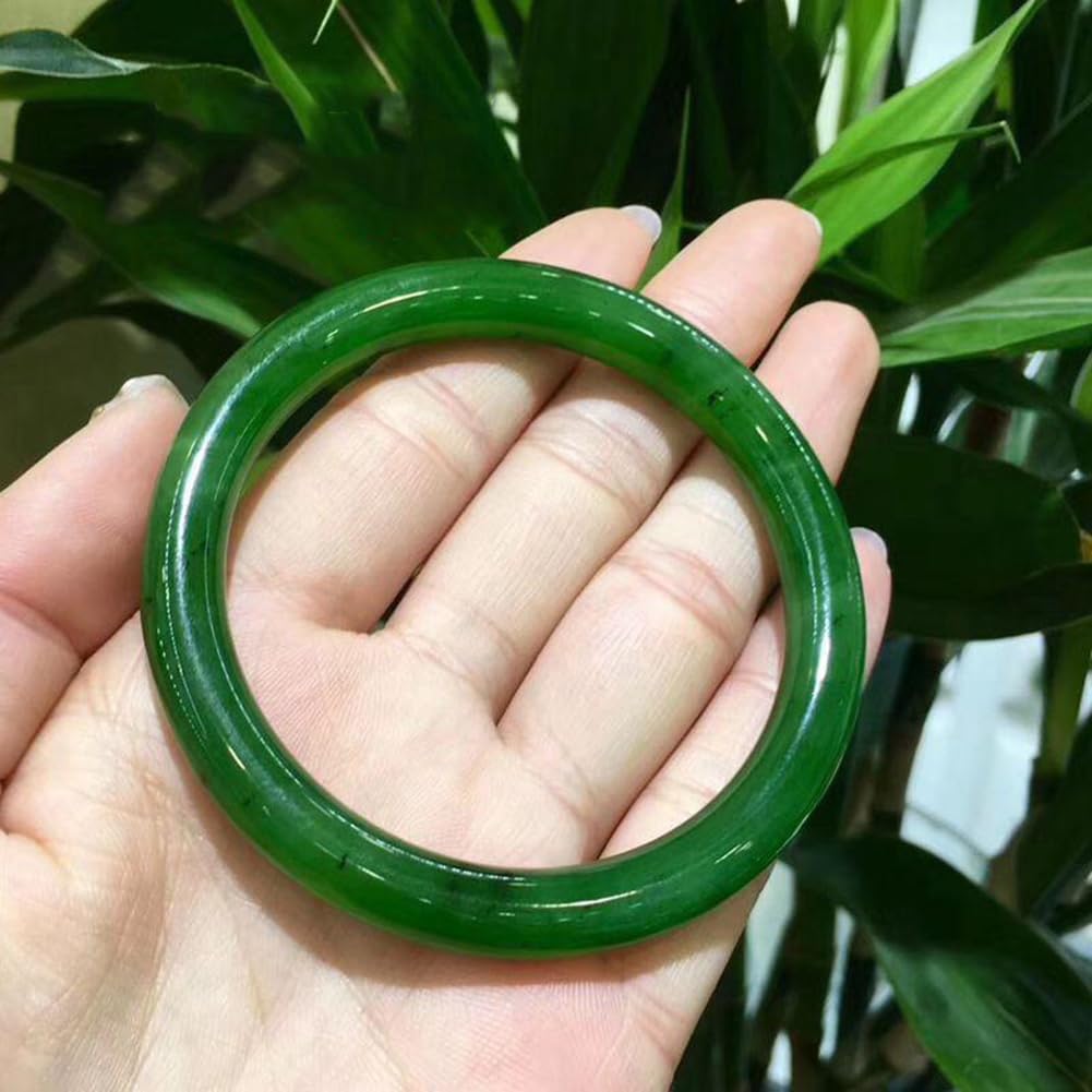 Bracciale in giada verde naturale antistress, gioielli, regali, braccialetto in calcedonio, braccialetto vintage classico da donna per ragazze
