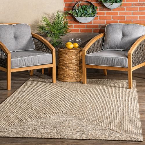 Image of Premium Hand Braided Cotton Rectangular Carpet 4X6 Feet | Soft & Durable Floor Rug for Living Room, Bedroom & Kids Room | Anti-Slip, Washable & Eco-Friendly Color -Beige Mix