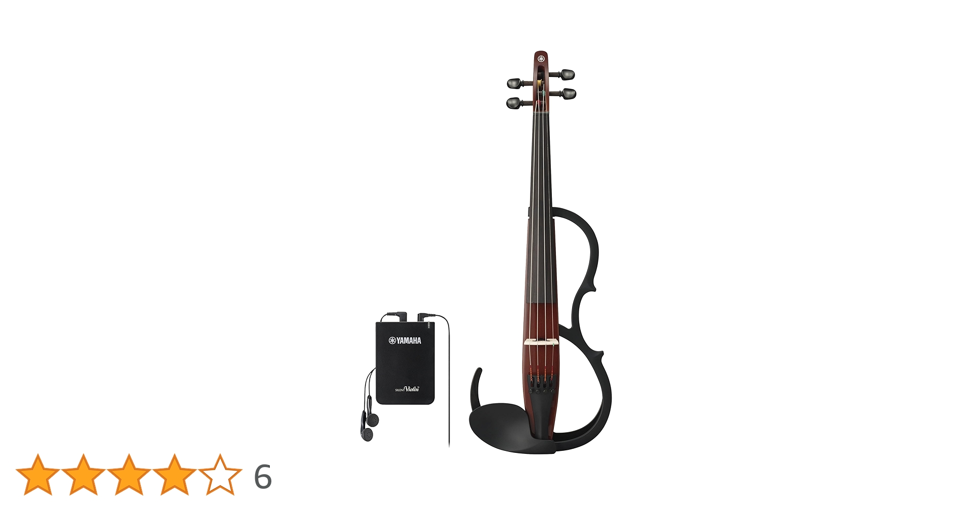 新品未使用 Amdini サイレントバイオリン エレキ 4/4 ホワイト 新品未使用 Amdini サイレントバイオリン エレキ 4/4 ホワイト