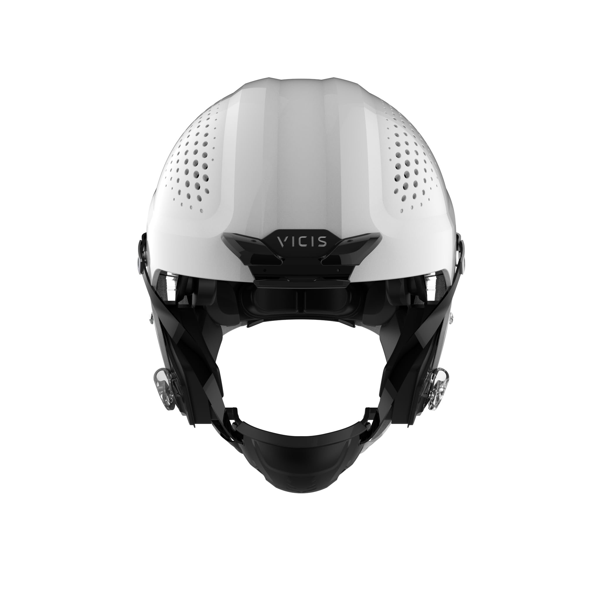 ZERO2 Helmet – No Facemask Attached, X-Large, Molded Gloss White
