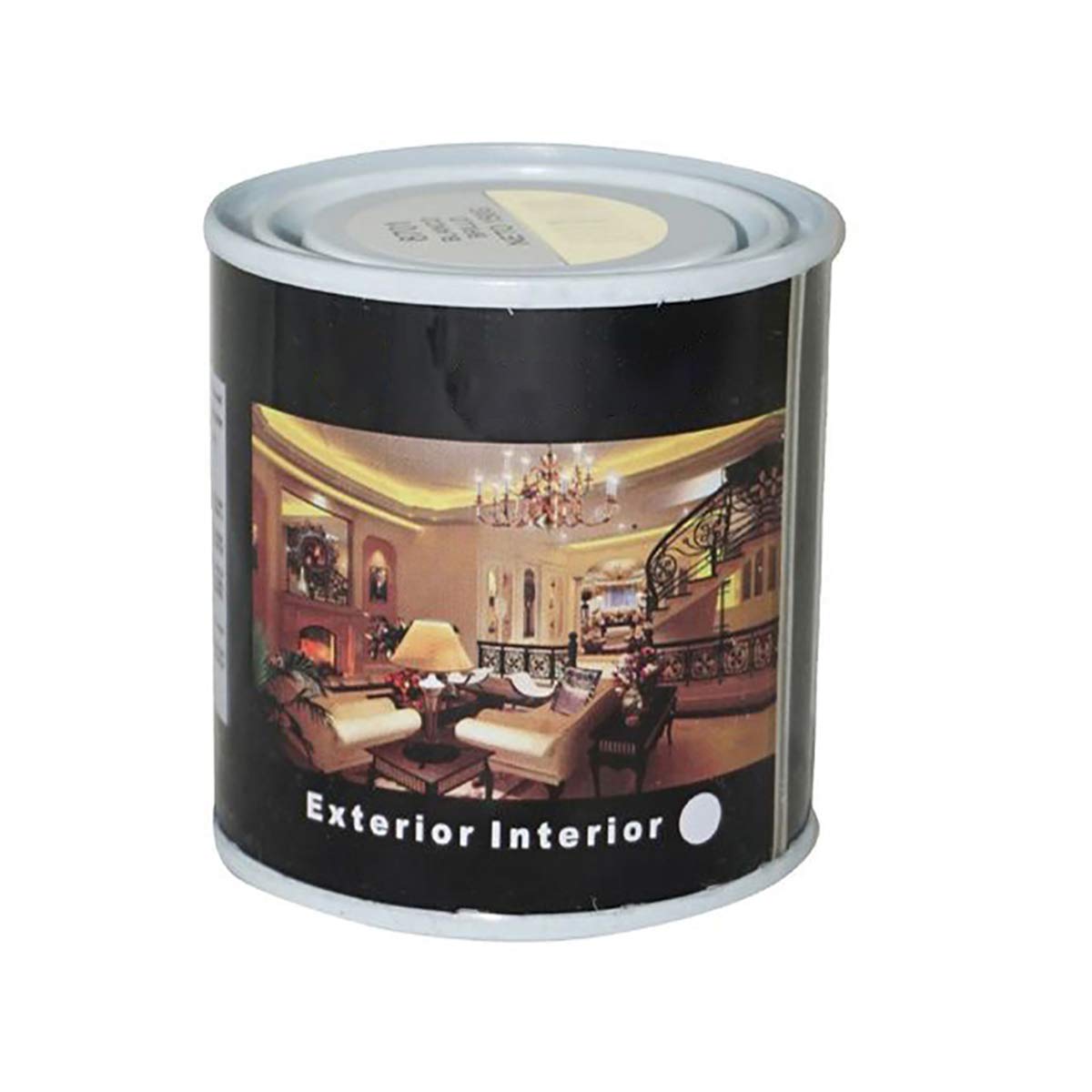 H HANSEL HOME Pintura Esmalte al Disolvente para Madera y Metal, Pintura Alquidica de Rápido Secado para Superfícies Interiores y Exteriores(Negro Satinado, 125 ML) — view 73