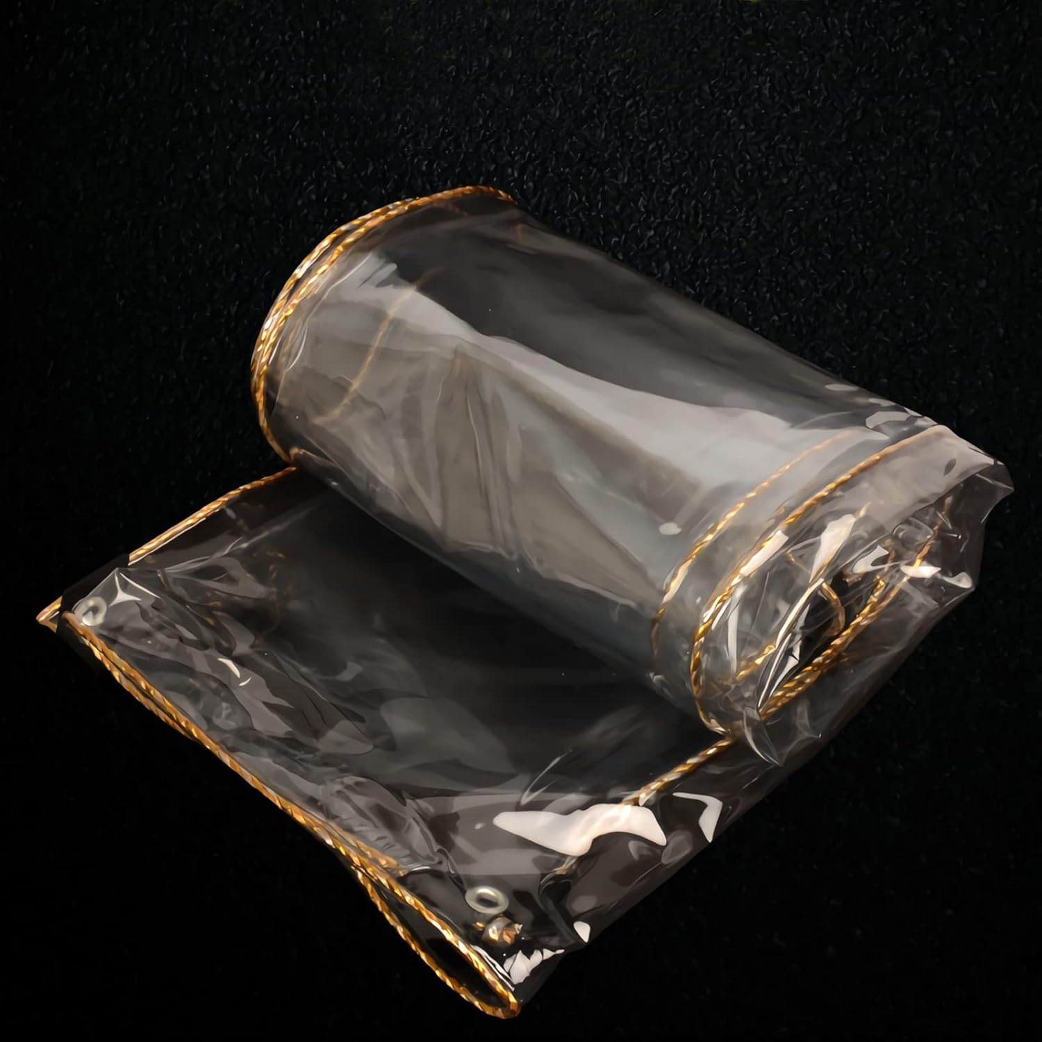 Teloni Di Plastica Trasparente Con Corda Con Occhielli - Foto 12