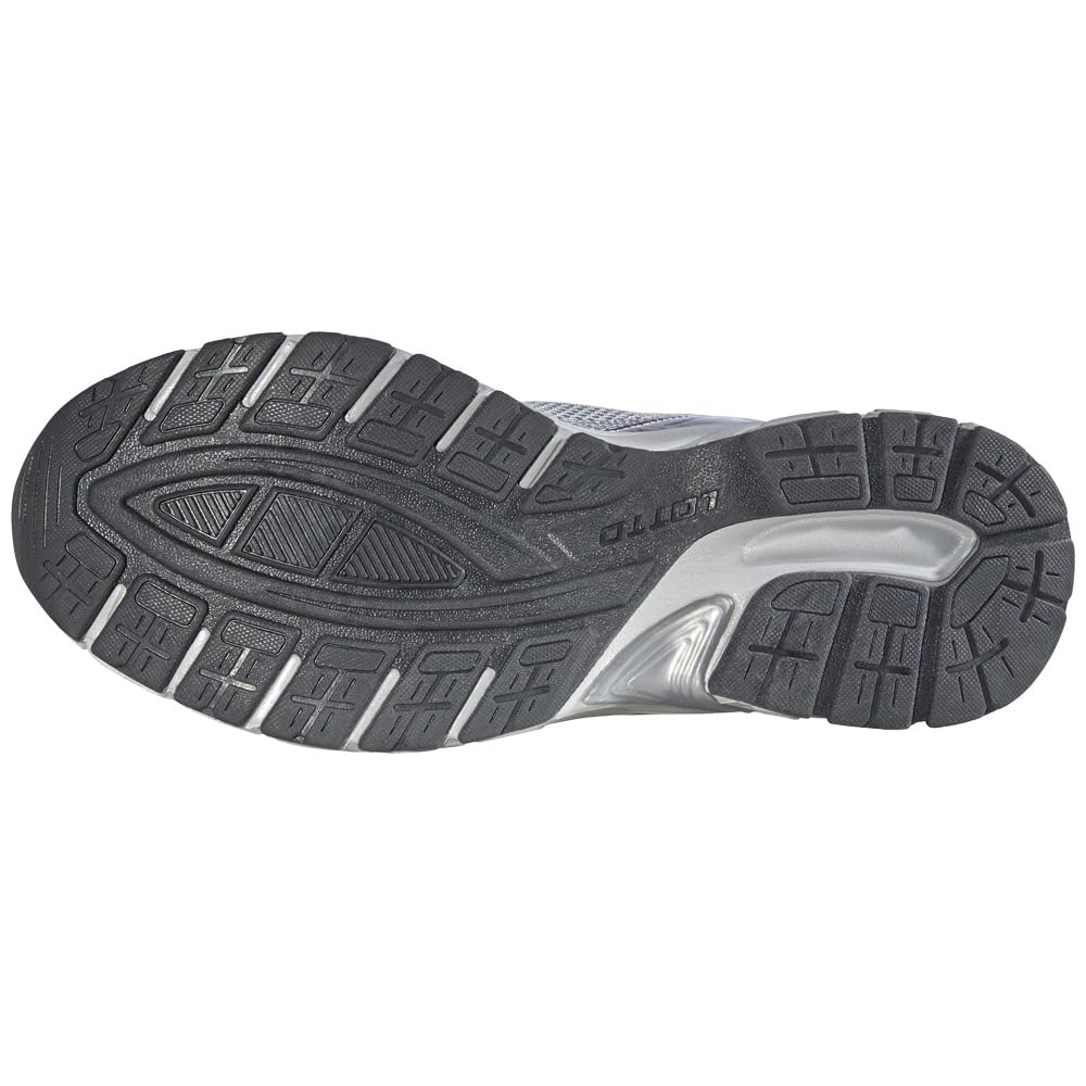 Lotto Kitaura Unisex, Scarpe da Ginnastica Adulto, Silver Lt Grey, 37 EU