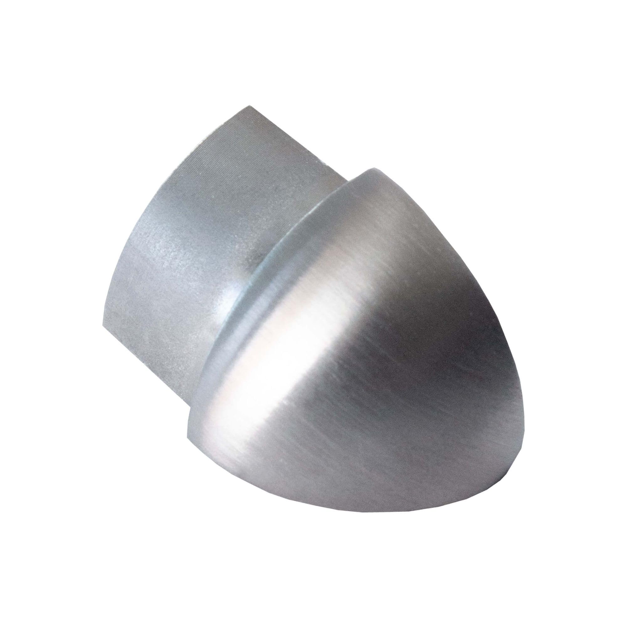 Dalsys Outer Corner for Tile Trim 12,5mm Quarter Circle Profile Brushed Stainless Steel