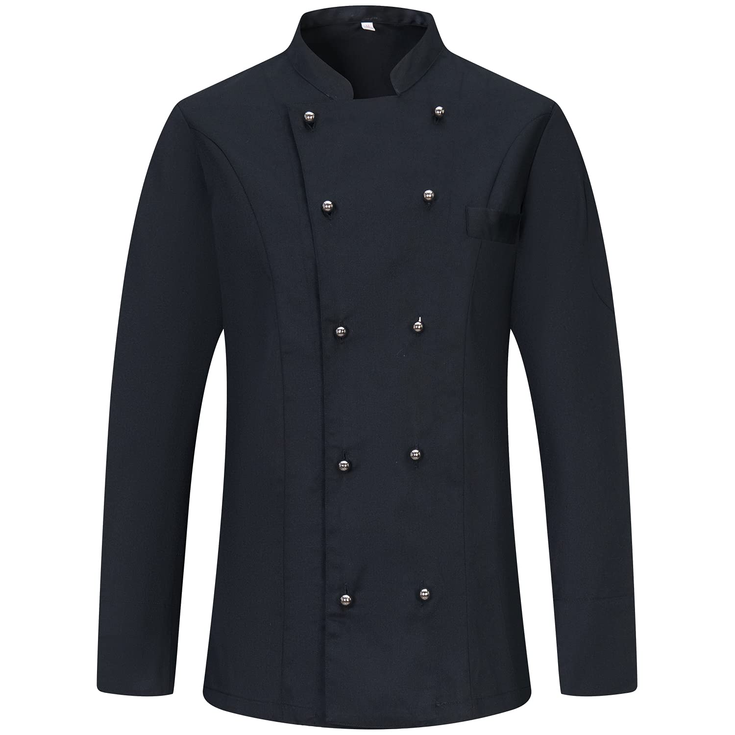 MISEMIYA Herren Men's Chef Jacket Kz-8501 Kochjacke für Herren KZ-8501 (1er Pack)