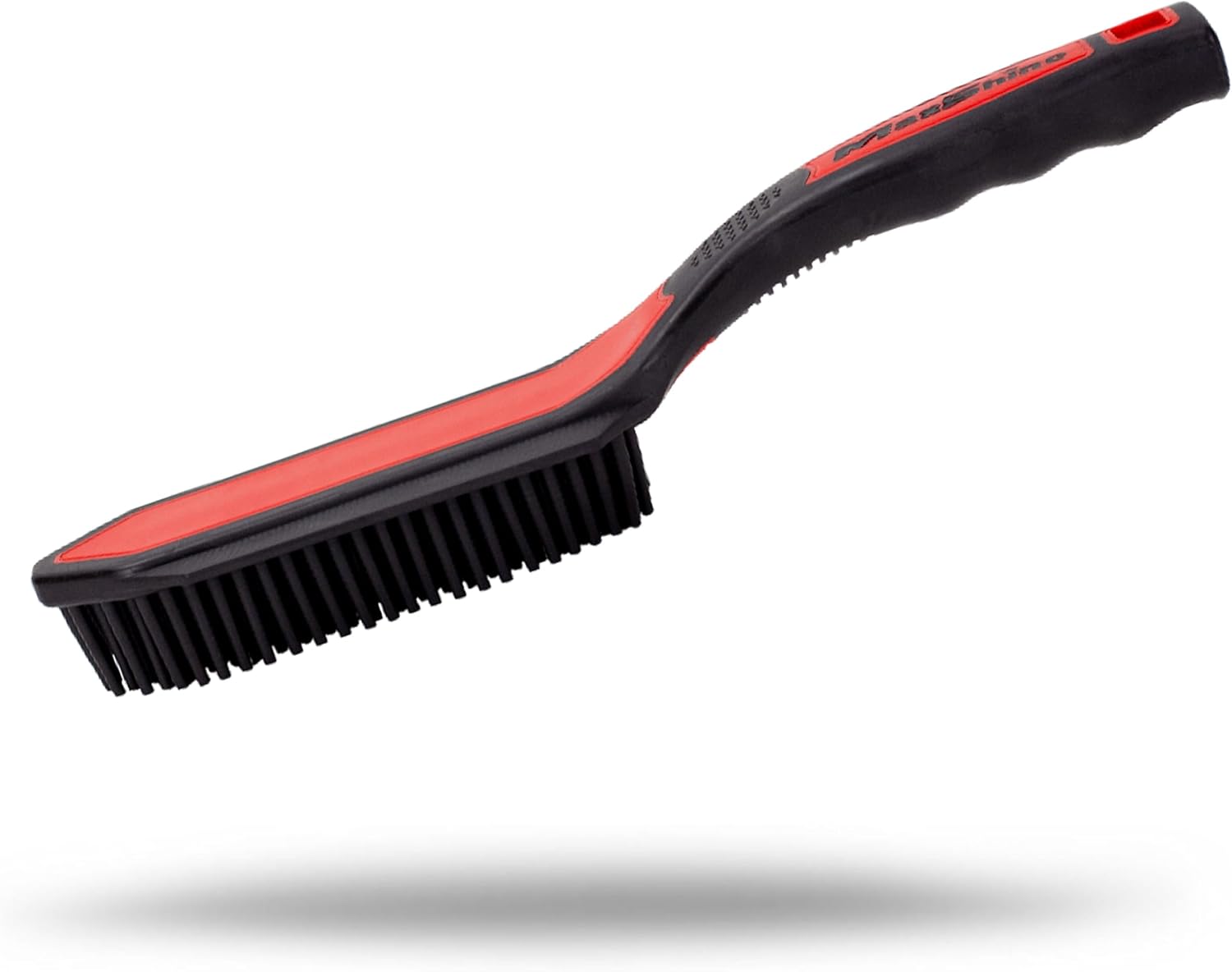 Maxshine Pet Hair & Lint Remover Silicone Brush – Flexible Rubber Bristles for Upholstery Carpets & Auto Interior – Easy-Clean Grip Tool
