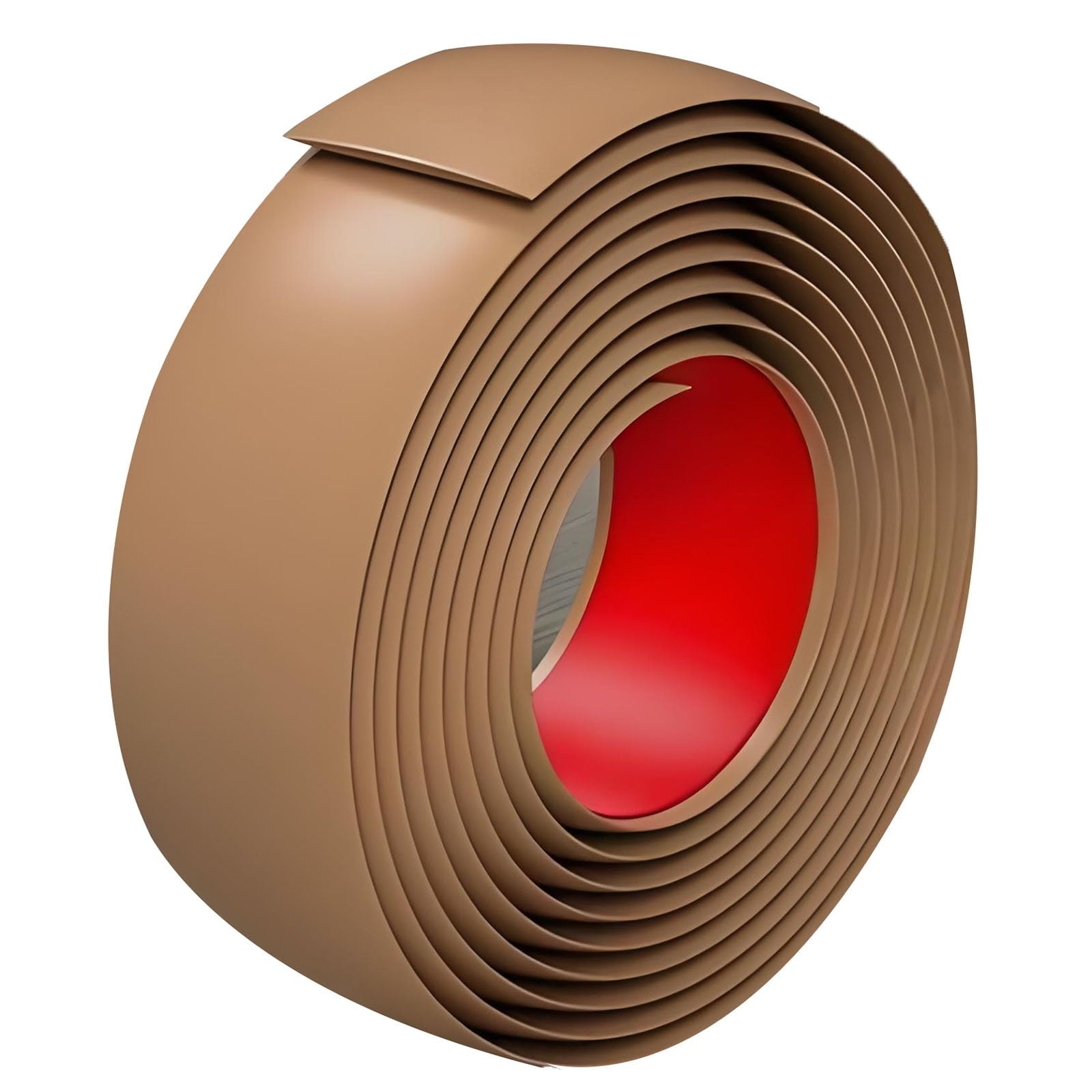 Bande de transition de sol autocollante en PVC pour moquette, carrelage et interstices, motif grain de bois, couverture durable pour seuils
