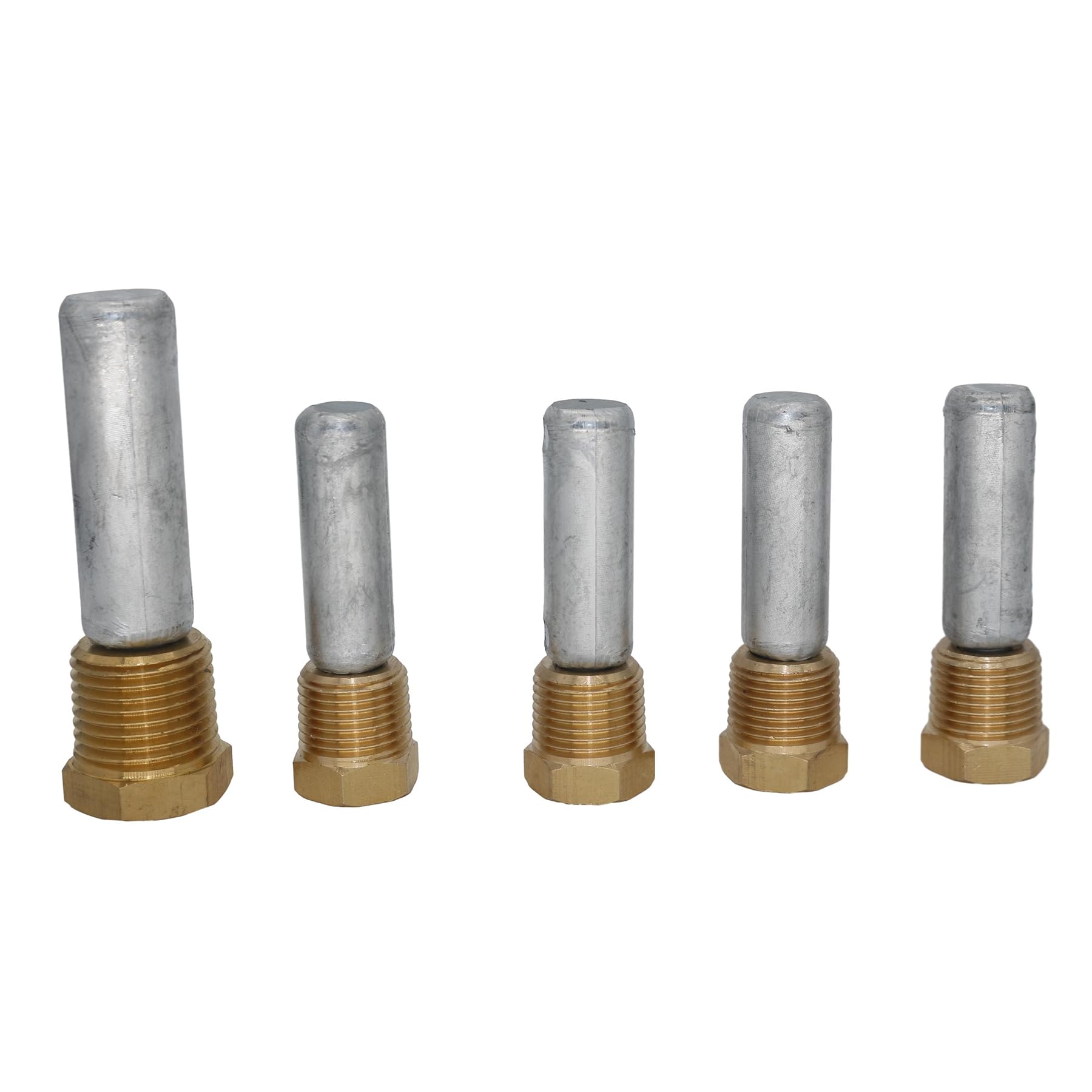 Lot de 5 anodes en zinc pour moteurs Yanmar 6LY 6LPA 6LP et certains moteurs 4LHA 119574-18790 119574-44150