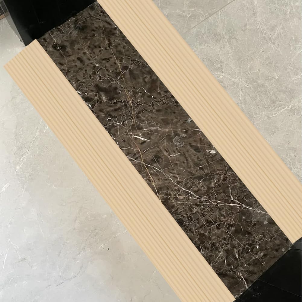 Rampe de seuil 2,5x6,5x100cm, Rail de transition auto-adhésif, Rampe en caoutchouc antidérapante pour fauteuil roulant, poussette, déambulateur, trottinette, ouvertures de porte ou salle de bain