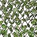 Verseo Artificial Ivy Privacy Fencing System, Faux Ivy Vine & Willow Branch Lattice, Adjustable Ivy Wall Privacy Screen, Expandable Horizontal or Vertical up to 96