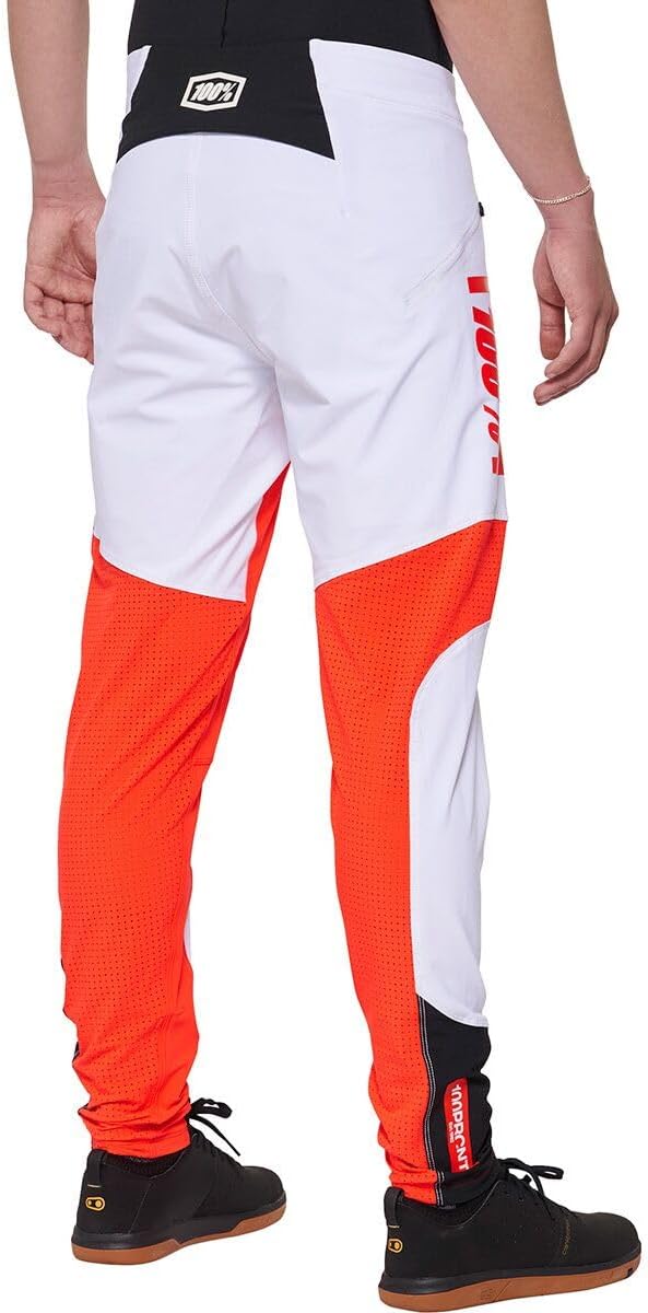 100% R-Core X Dh Pant - Men's White/Red, 28 - Image 2