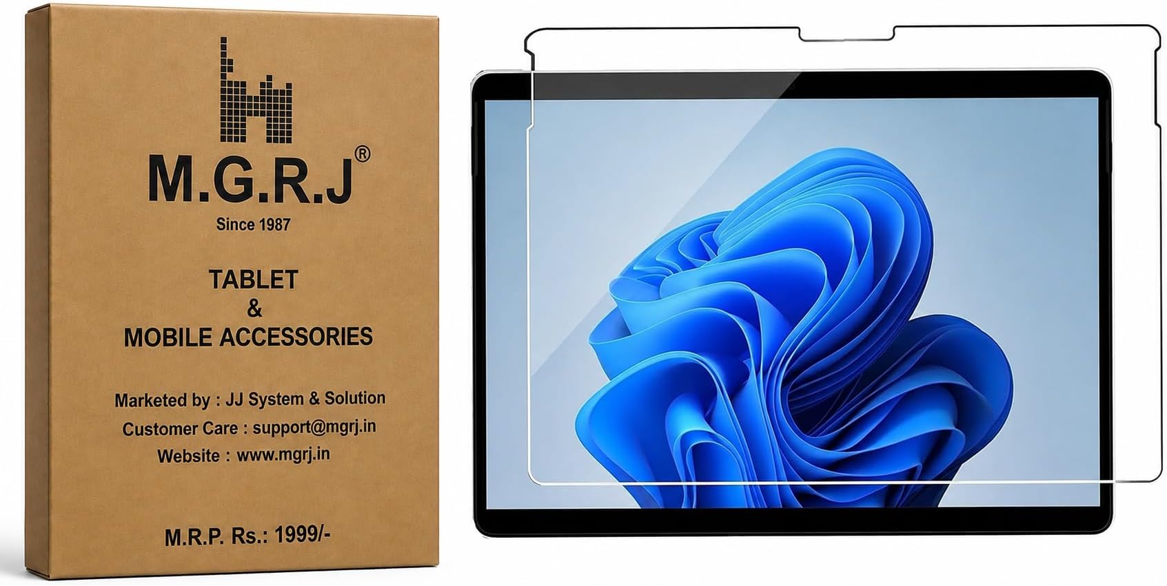 Tempered Glass Screen Protector for Microsoft New Surface Pro (11Th Edition) / 10 (2024) / Surface Pro 9 2022/ Surface Pro 9 5G/ Surface Pro 8 and Surface X 13 (13" inch)