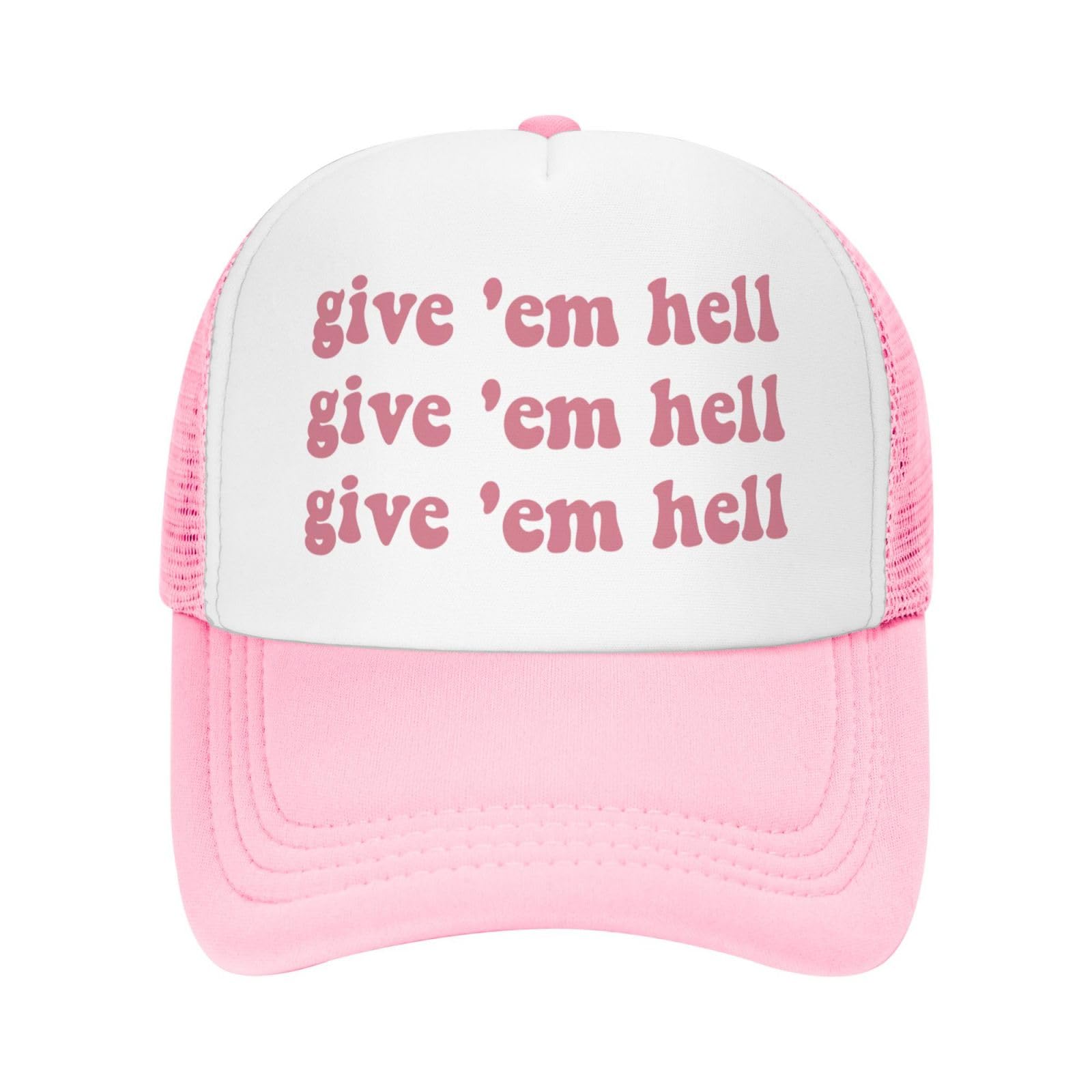 Put It On My Boyfriends Tab Trucker Hats for Women Pink Men Humor Gift Pink Hats for Men