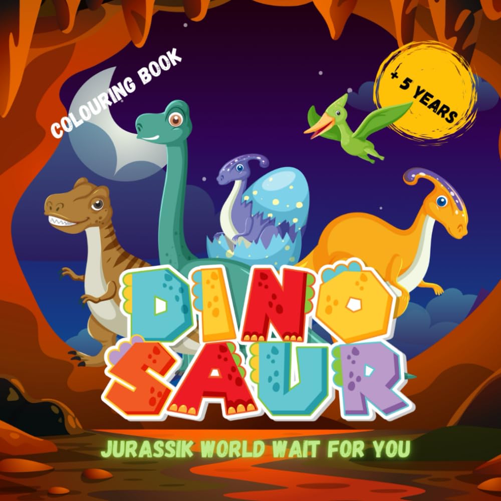 dinosaurs colouring book: Dinosaurs