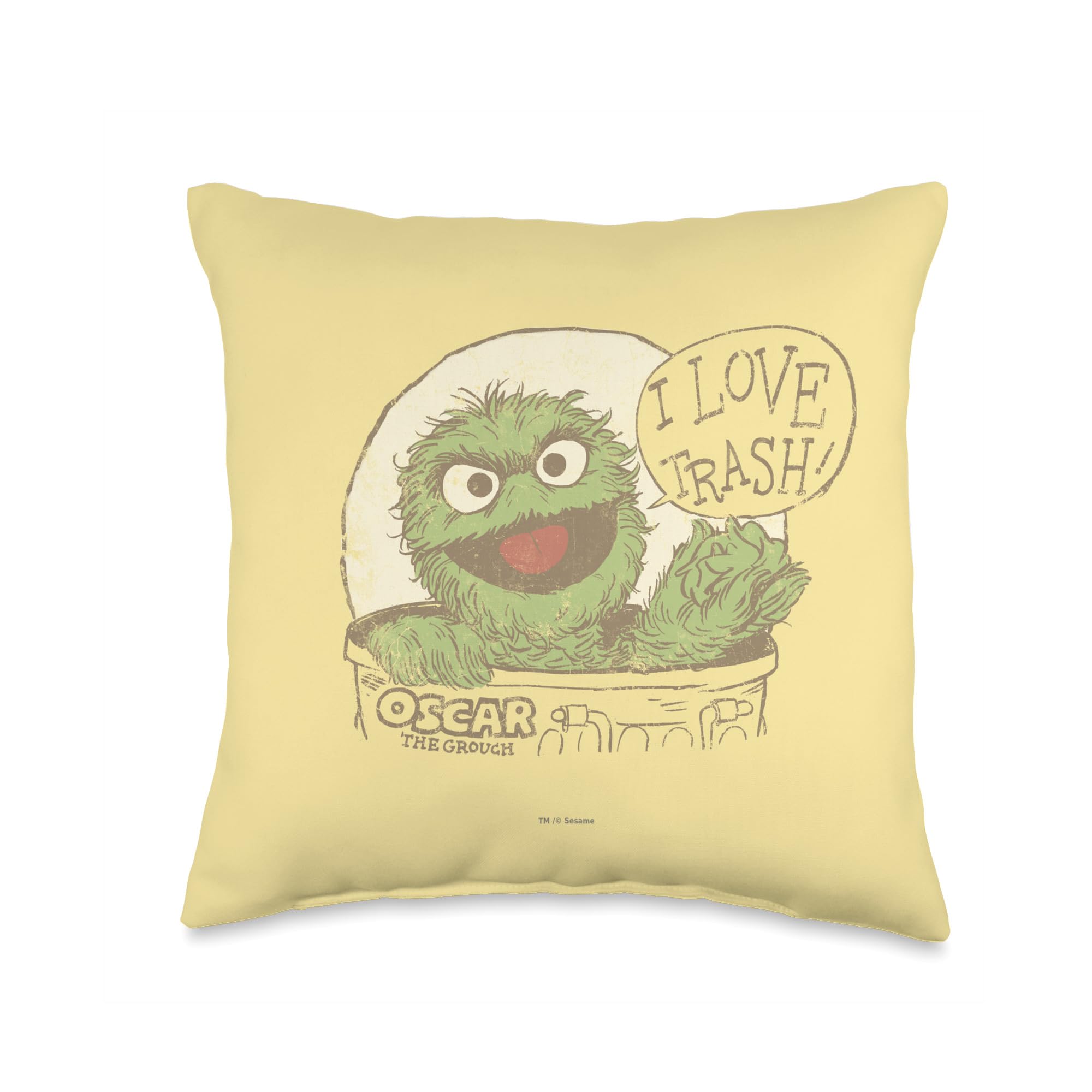 Cousin Oscar the Grouch Sesame Street cadeau geek anniversaire