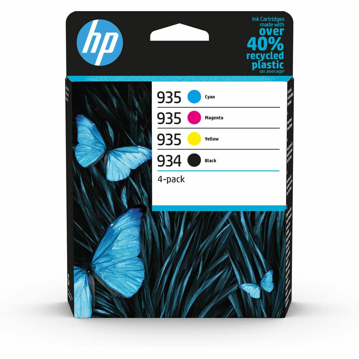 HP 934/935 Multipack (Blau/Rot/Gelb/Schwarz) Original Druckerpatronen Officejet Pro 6830, Officejet Pro 6230