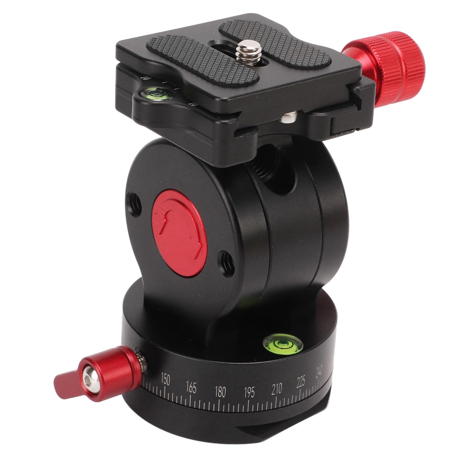 Rótula de Bola para trípode Cabezal de Bola con inclinación panorámica con Placa de liberación rápida Rotación de 360 ​​​​Grados Ajustable para fotografía con cámara DSLR