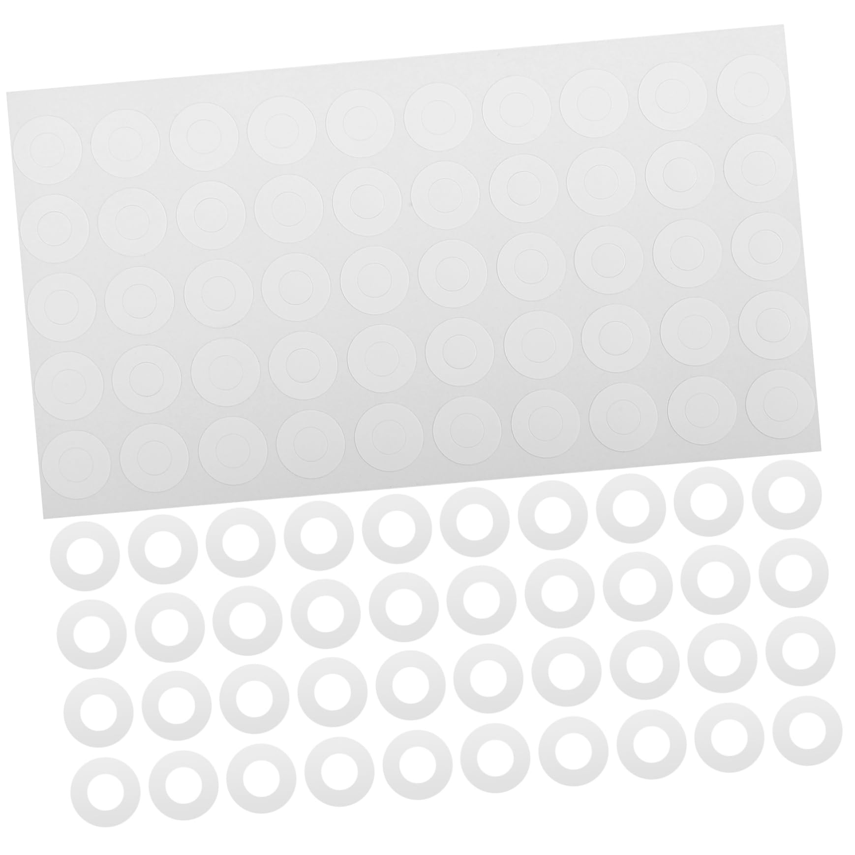 EXCEART 6000pezzi Etichette Adesive Per Carta Cerchi Per Raccoglitori Adesivi Per Documenti Scuola e Ufficio Pratici e Facili Usare
