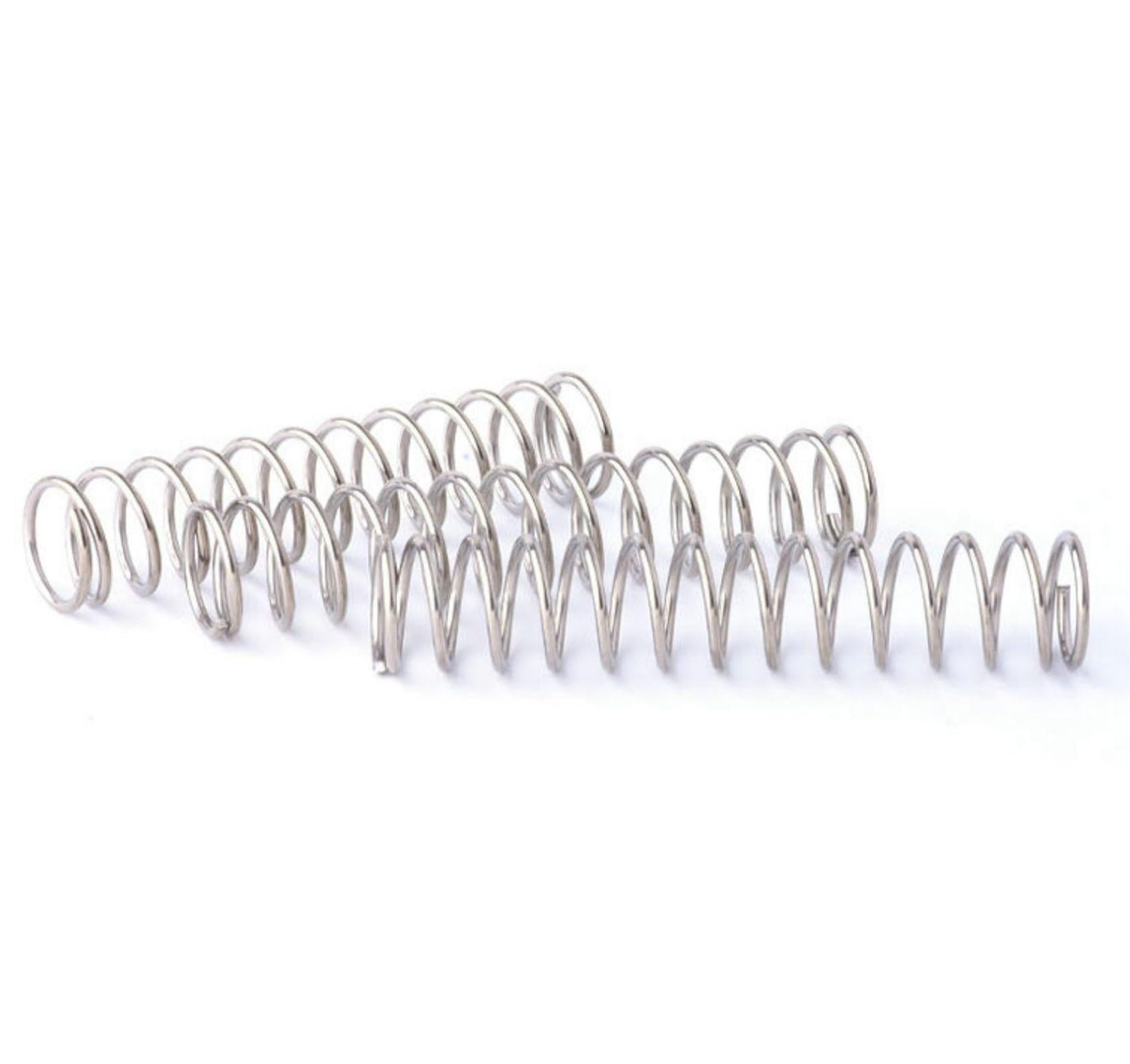 Edelstahl Druckfedern 10er Pack - 1x22x25mm 304 Edelstahl Federn