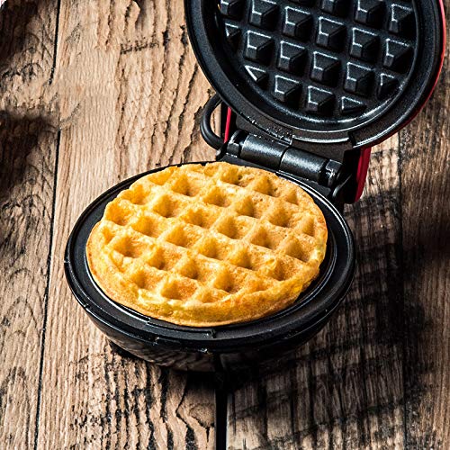 Ousyaah Mini Waffeleisen Maschine, Elektrische Pfannkuchenmaschine, Antihaft, Waffeleisen für Donuts, Muffins und… – Bild 7