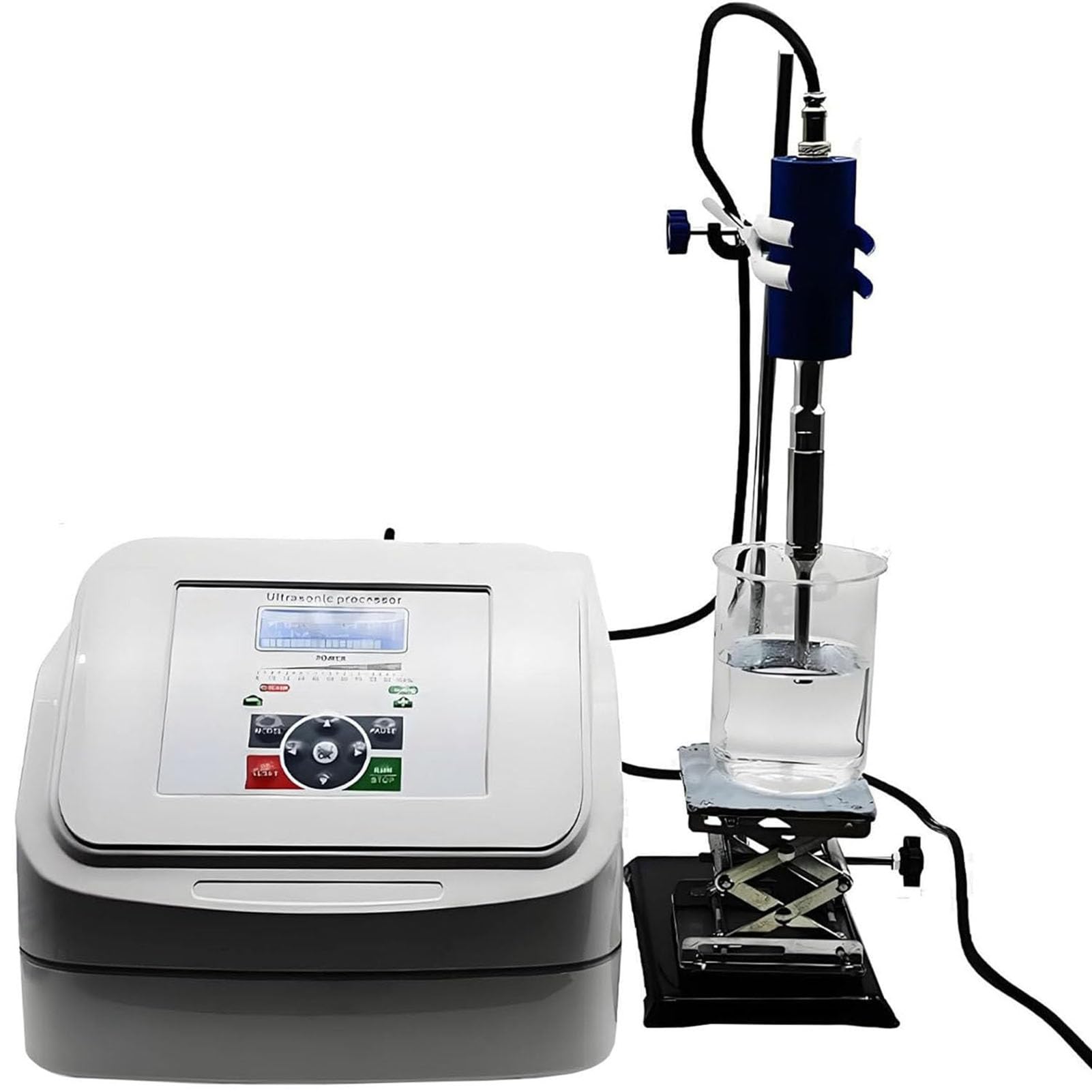 Ultraschall Homogenisator Sonicator 800W Digitaler Zelldisruptor mit Impuls-Timer zur Emulgationsdispersion
