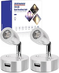 SUPAREE 12V LED Lights Caravan Campervan Lights LED Dimma…
