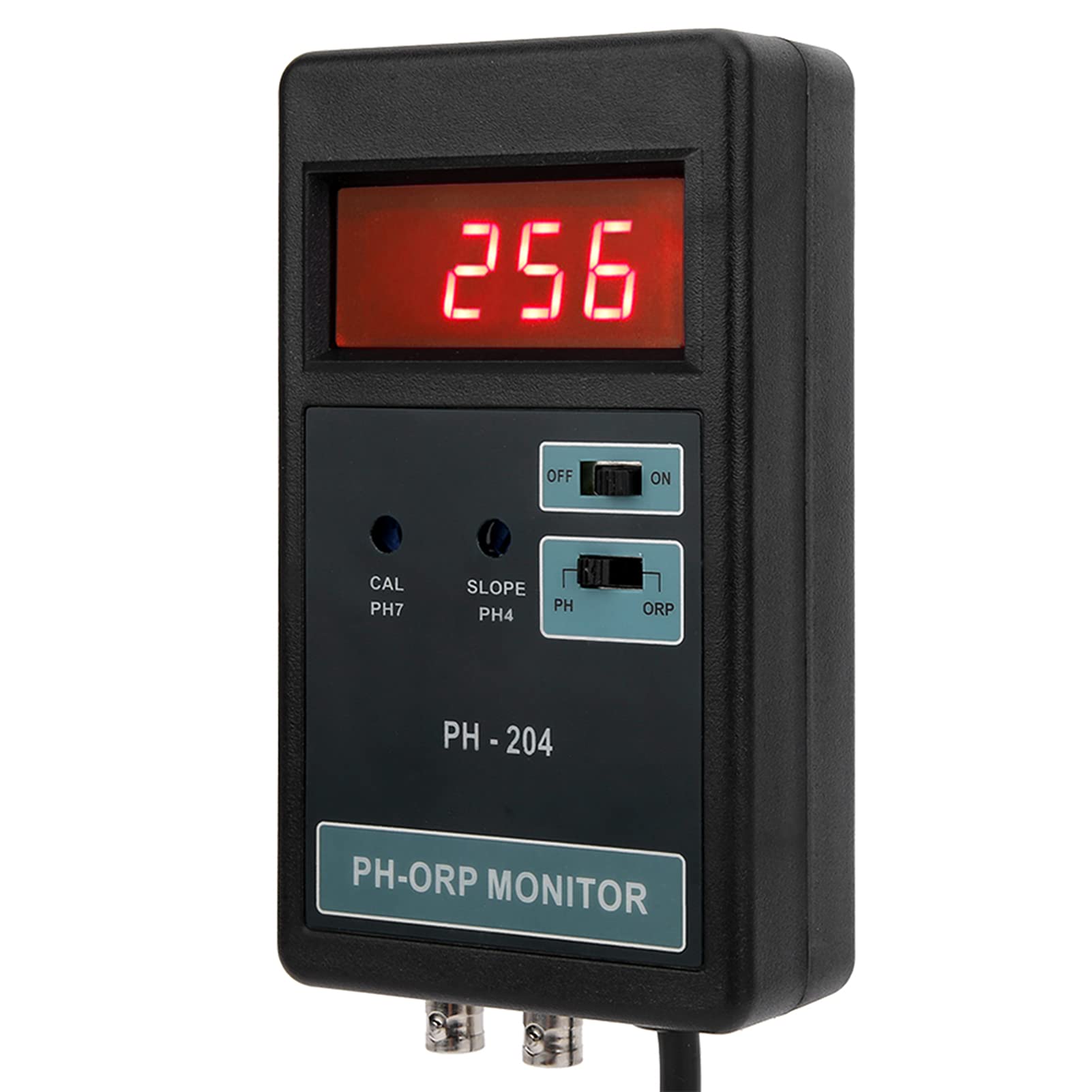 Monitor de PH Digital ORP Medidor de Temperatura PH ORP Controlador de Monitor de Temperatura ORP Medidor de Monitor Continuo Probador (Enchufe europeo 220V 8A)