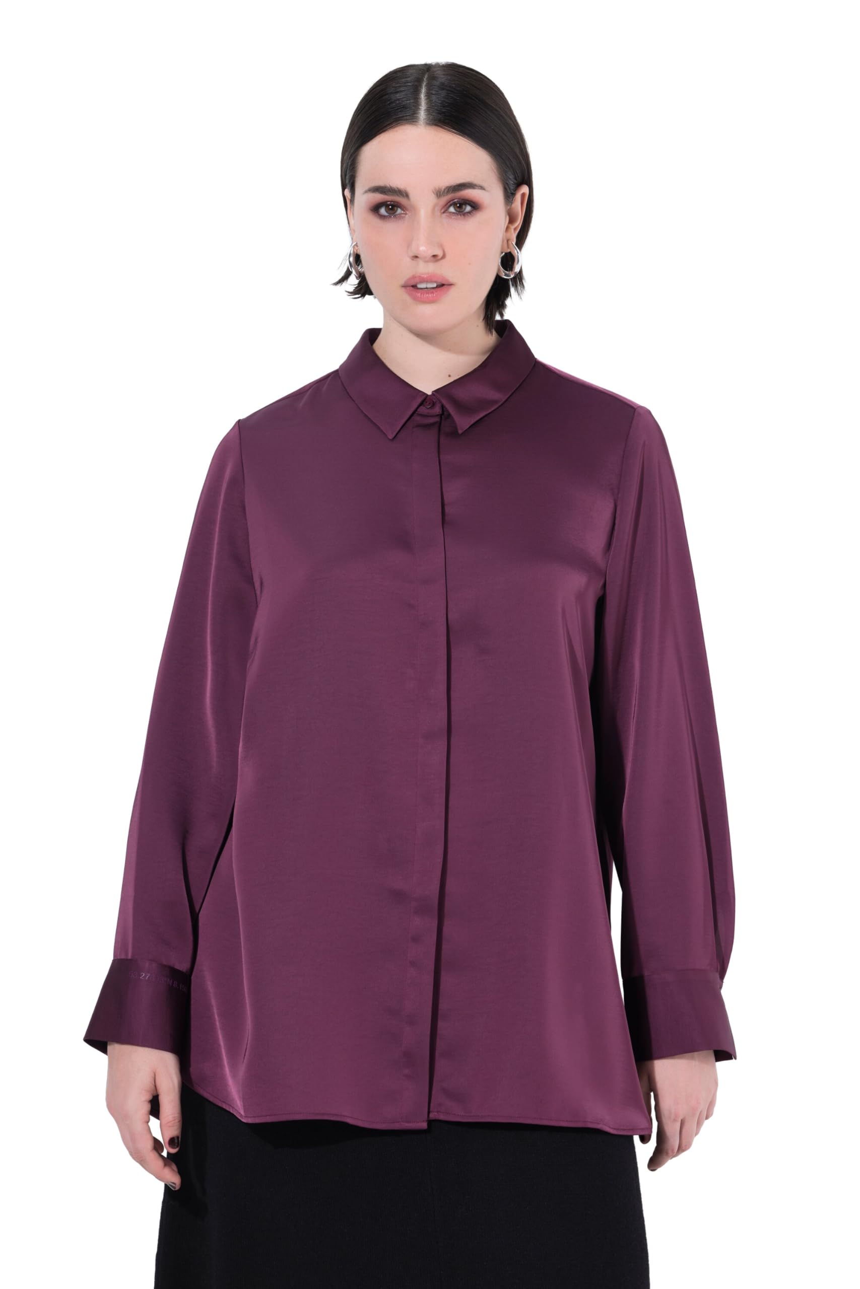 Ulla Popken Mujer Blusa Camisera