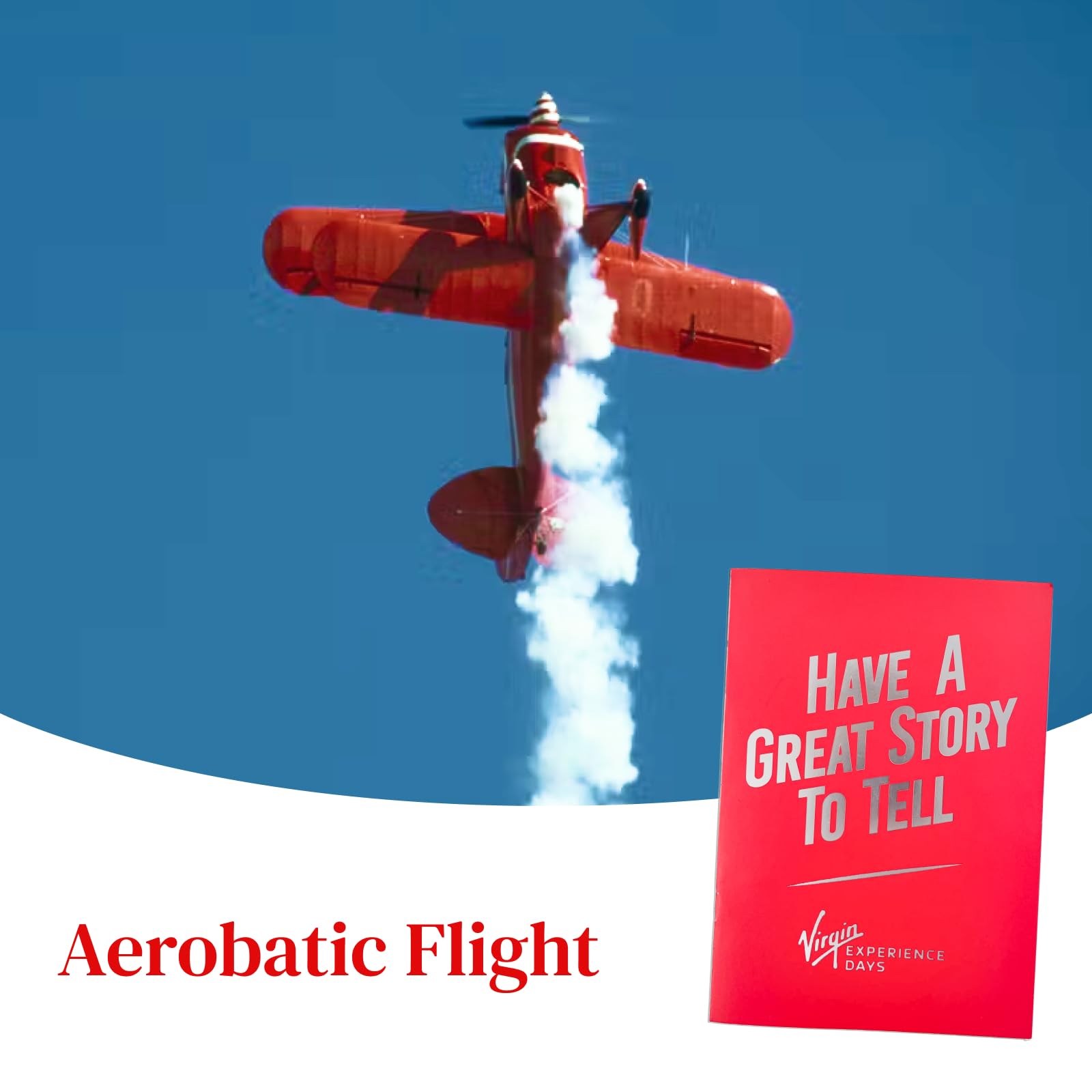 Virgin Experience Days Aerobatic Flight Experience, Loops and Rolls