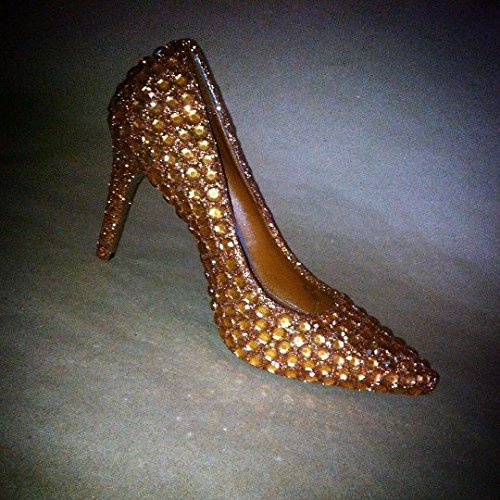 Jeweled and shimmered special occasion heels, completely custom made.