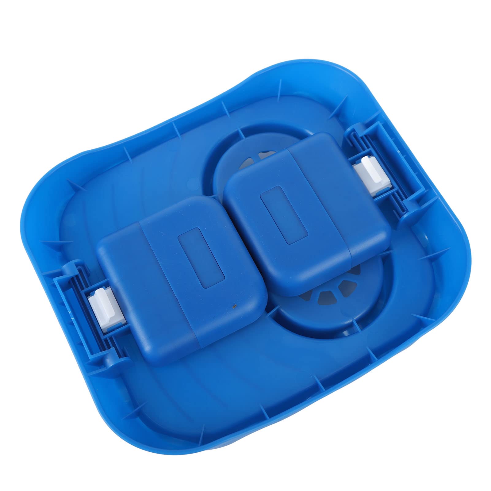 Bandeja antideslizante para piscinas y bañeras de spa, bandeja versátil azul con diseño estable, perfecta para uso en exteriores e interiores