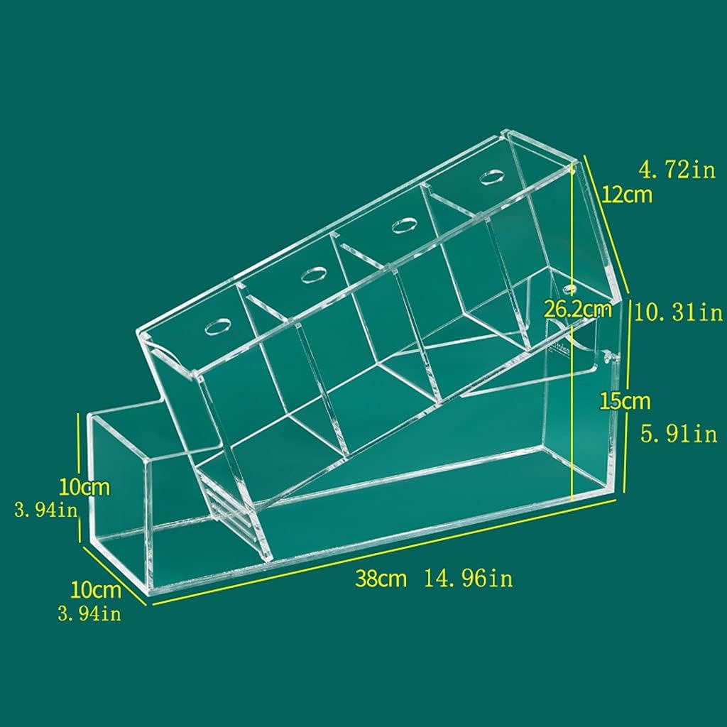 Fish Tank Creative Betta Fish Tank Acrylic Desktop Small Fish Tank Multi Cell Self Circulation Filter Water Free Ecological Tank Aquarium Tank