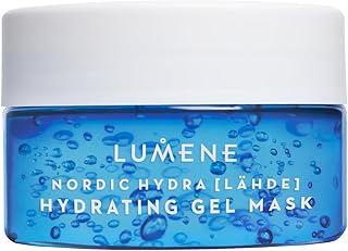 Lumene Nordic Hydra [LÄHDE] Oxygen Recovery 72H Hydra Gel Mask | Cooling, Hydrating Face Treatment | For Dry, Dehydrated Skin With Organic Nordic Birch Sap & Arctic Spring Water | Vegan | 150 ml