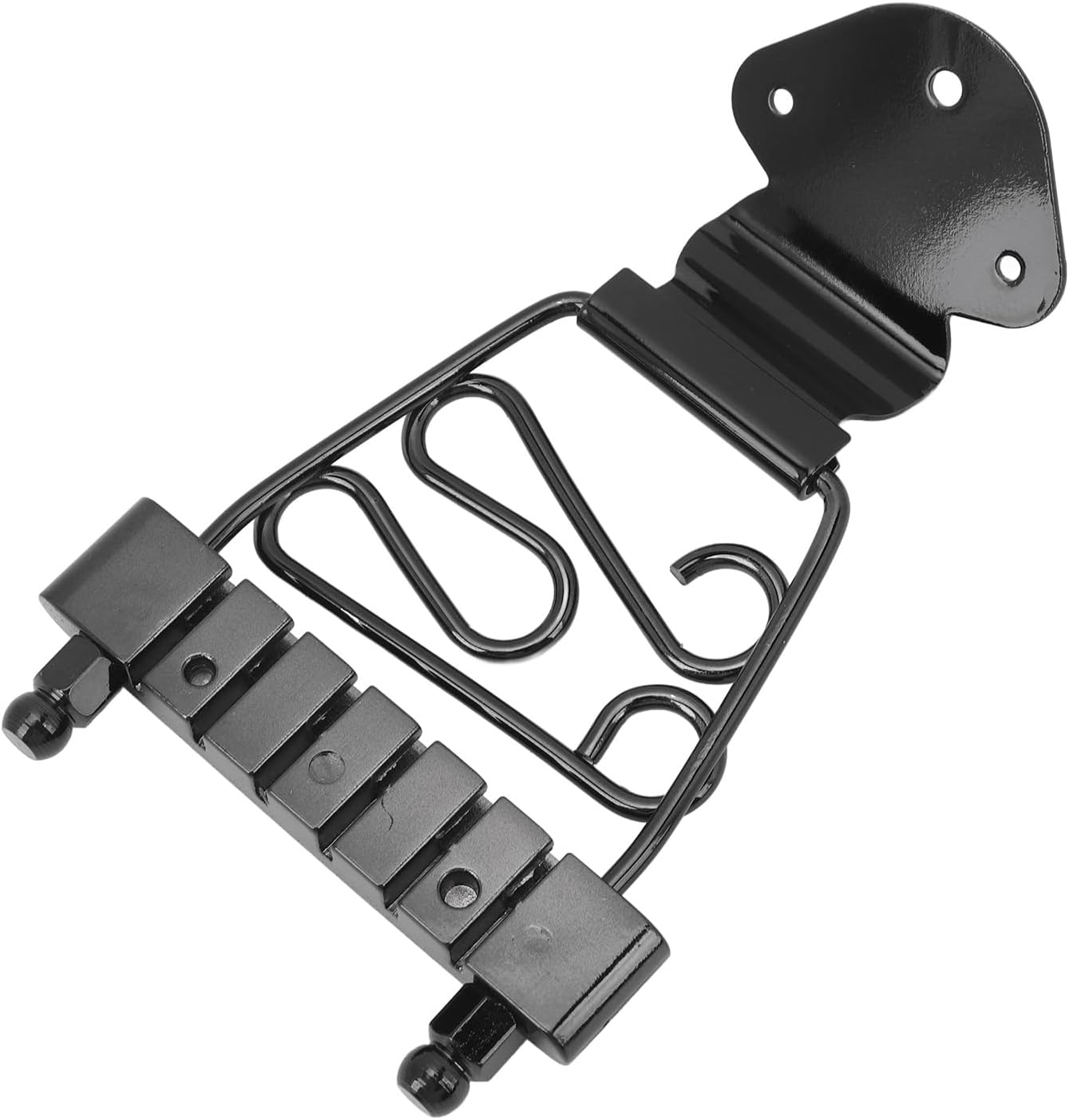 Guitar Tailpiece, Adjustable Height Precision Fit Replacement Hardware for Electric Acoustic and 6-String Guitar Players