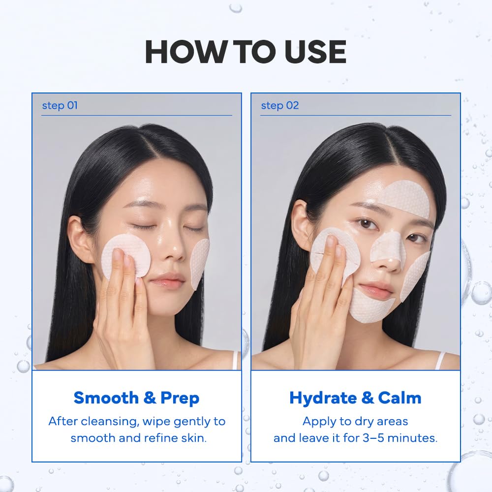 Amazon.com: SAM'U PH Sensitive Toner Pad – Splitable Vegan Facial