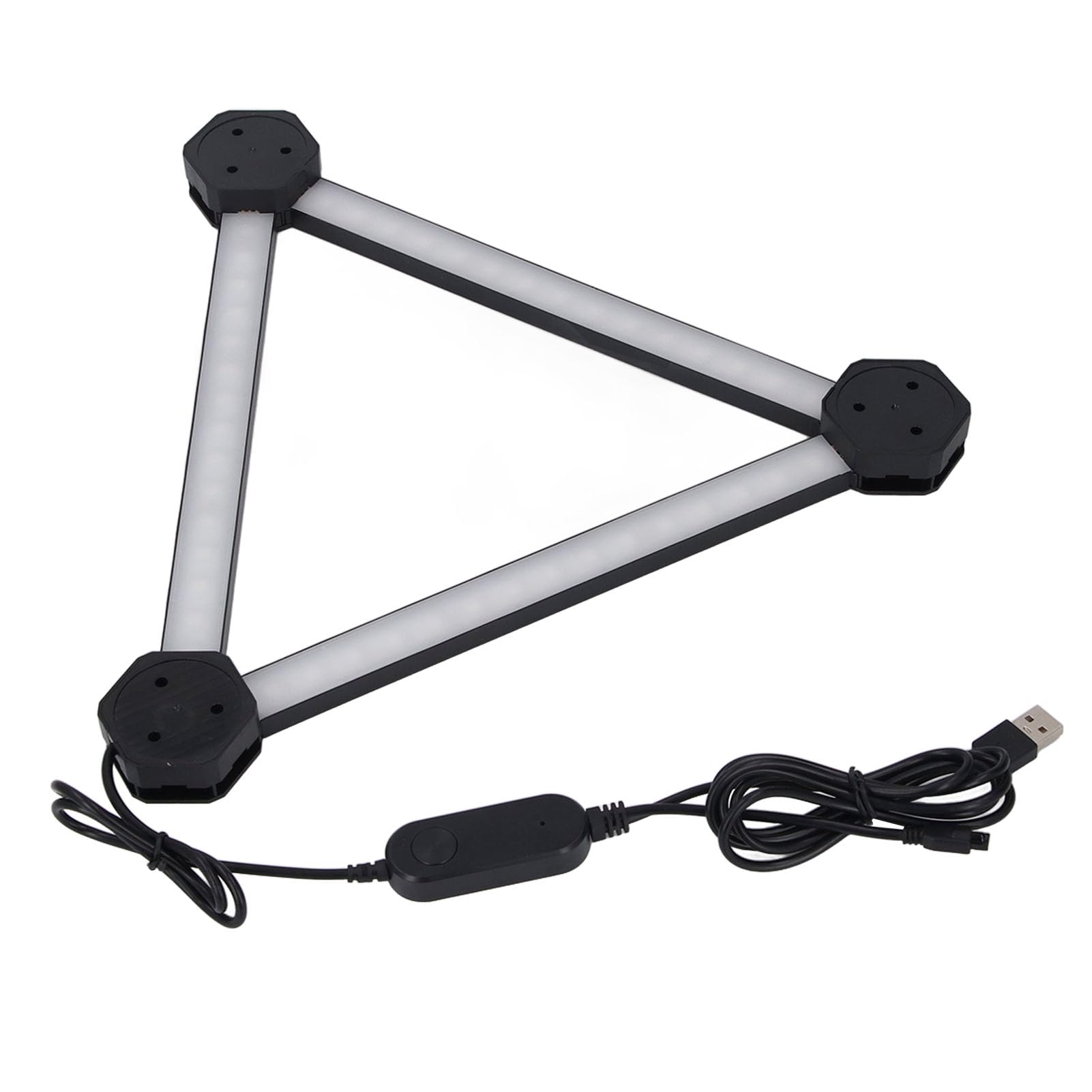 Luz de Pared LED RGB WiFi Inteligente, 9 Juegos de Barras de Luz Regulables de 16 Millones de Colores, Barras de de Sincronización de Música con Control Remoto y de Voz, Ideal para la
