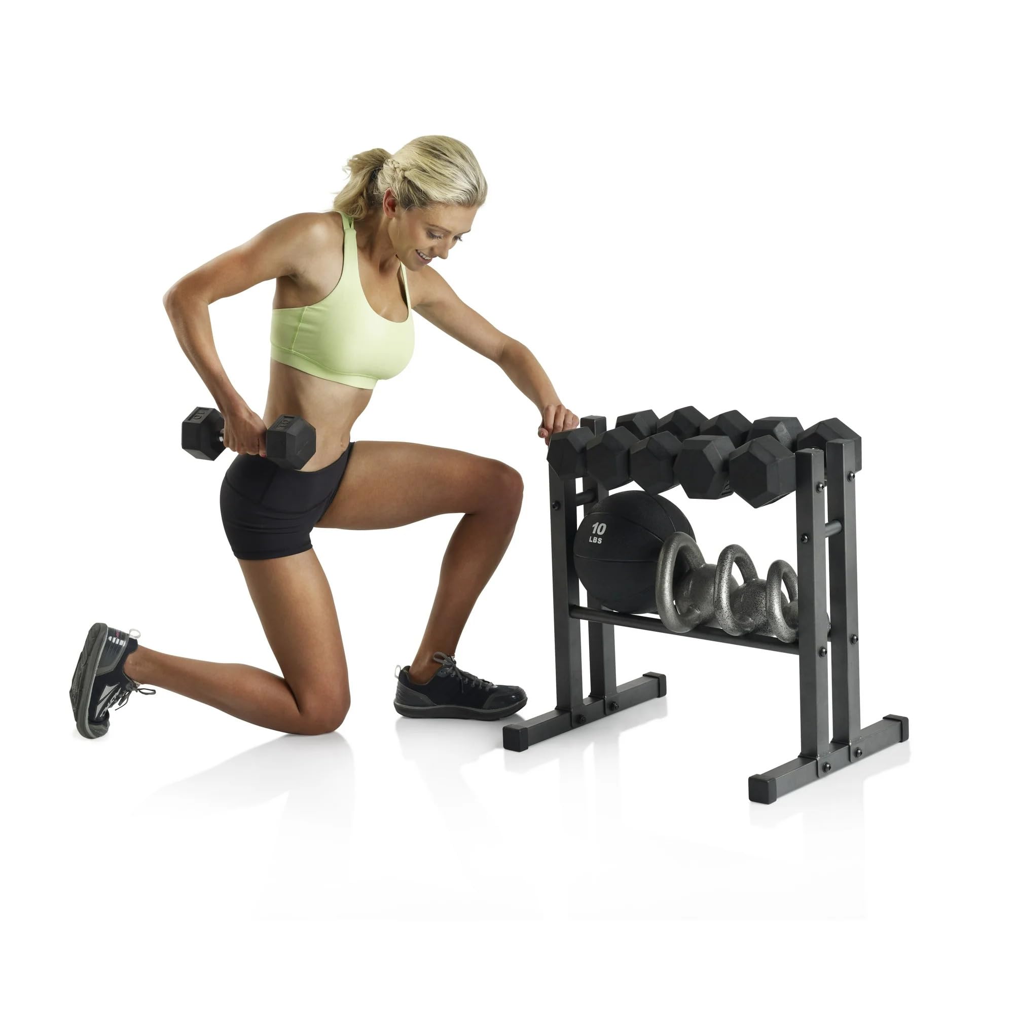 IBS Mini Dumbbell Rack For Home Gym Dumbbell Stand (ADJUSTABLE) DUMBBELL NOT INCLUDED