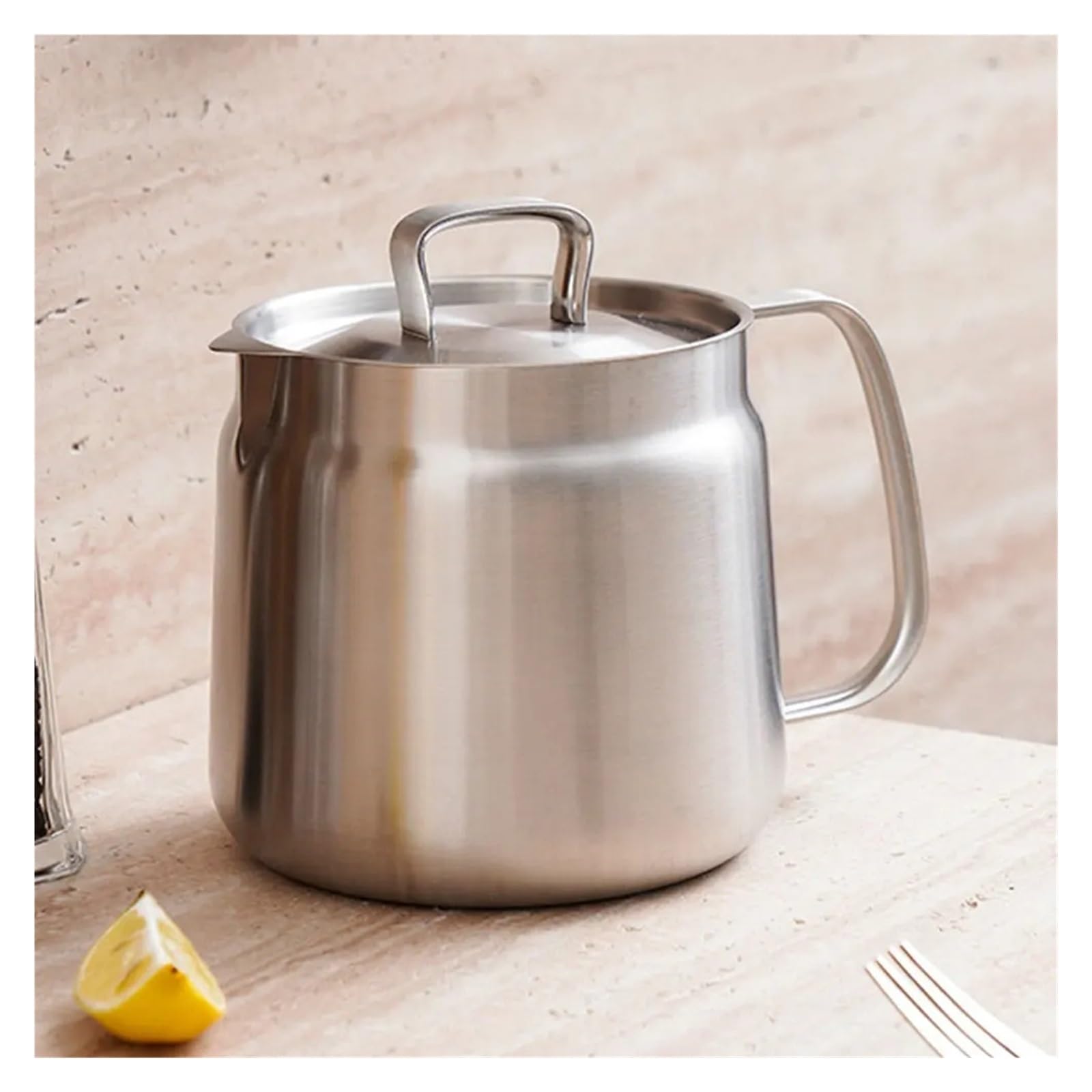 Almacenamiento De Gran Capacidad Del Contenedor Aceite Cocina Acero Inoxidable 304 Seguridad FáCil Limpieza