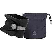 trtl Pillow - Scientifically Proven, Super Soft Neck Support Travel Pillow for Sleeping - Lightweight and Machine Washable - Ergonomic Design for Traveling on Airplanes, Cars, and Trains - Black