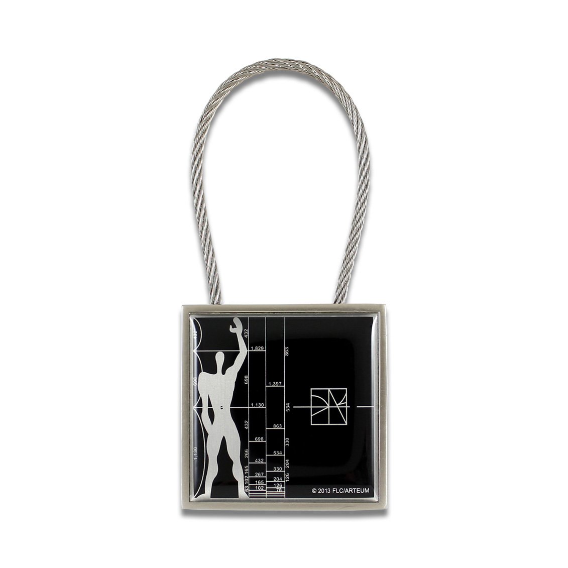 ACMEStudios Le Modular Key Ring by Le Corbusier (KLC01KR)