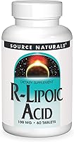Vista 1 de Source Naturals Ácido R-lipoico, 100 mg - 60 Tabletas