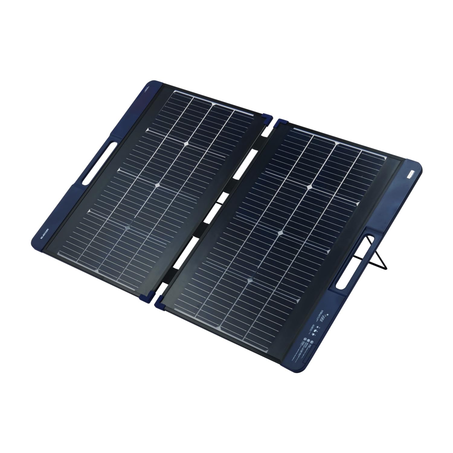 Amazon | エレコム ソーラーパネル ポータブル電源用 100W 収納袋付属 