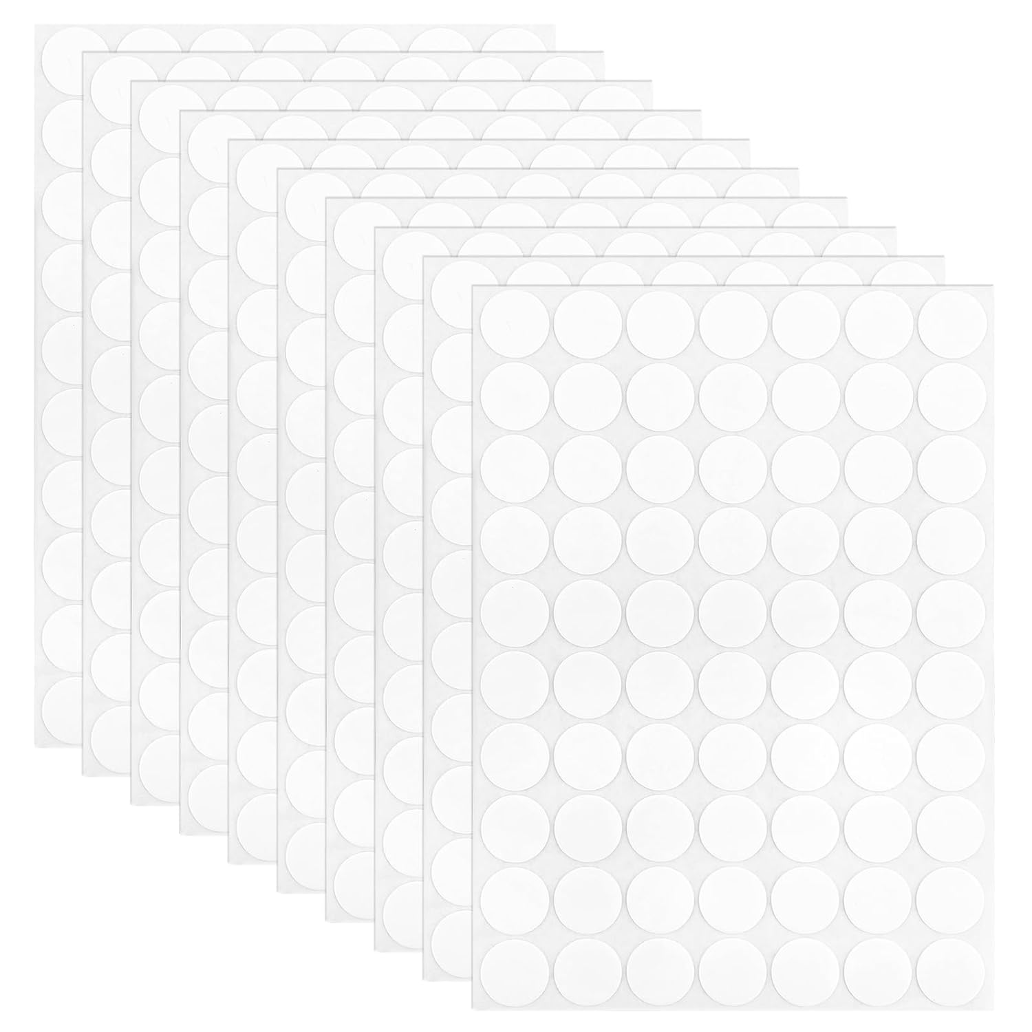 Yolev 700pcs DoubleSided Adhesive Tape Stickers Removable Round Putty