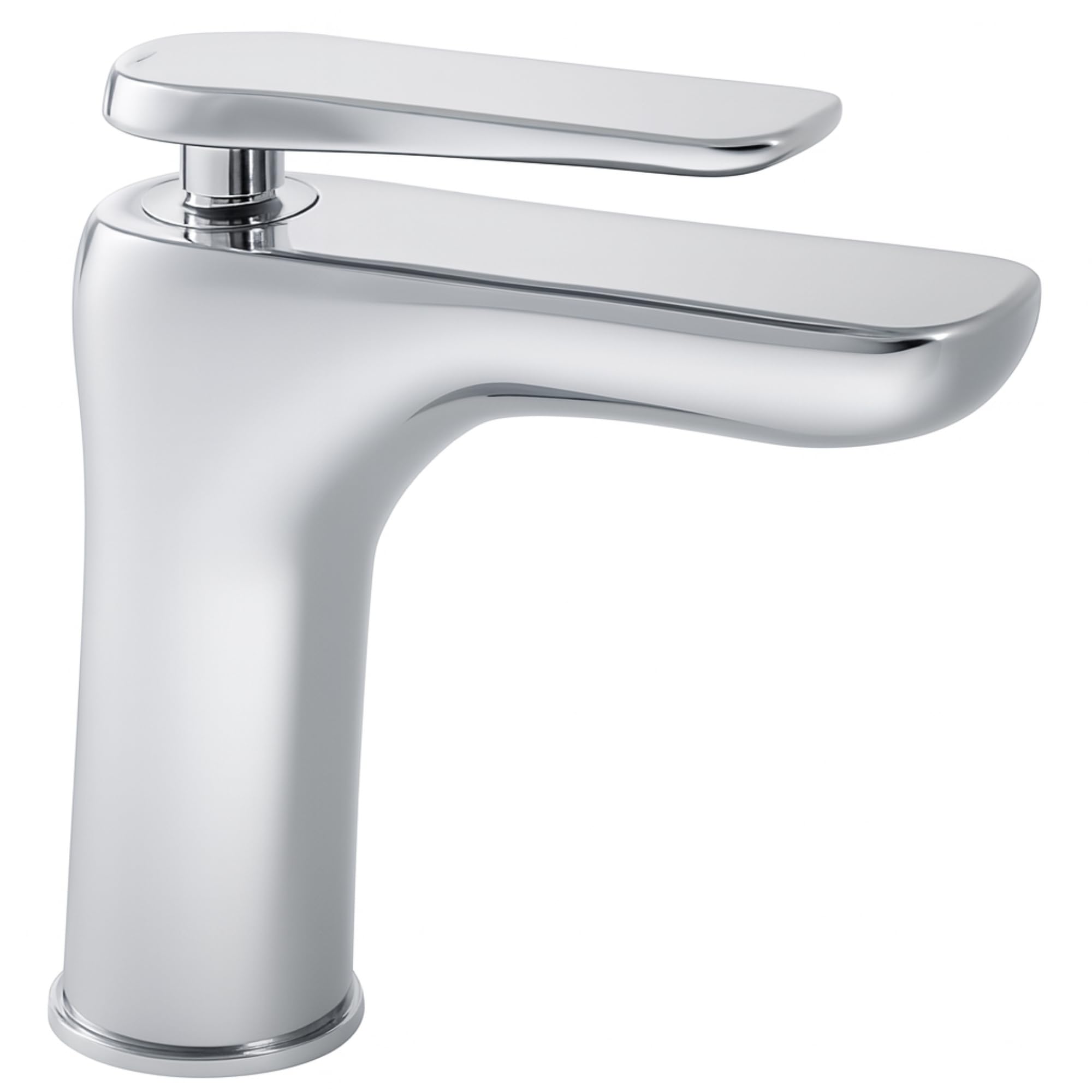 Xcel Home Silver Firth Mono Monobloc Basin Mixer Tap, Chrome Finish, Single Lever