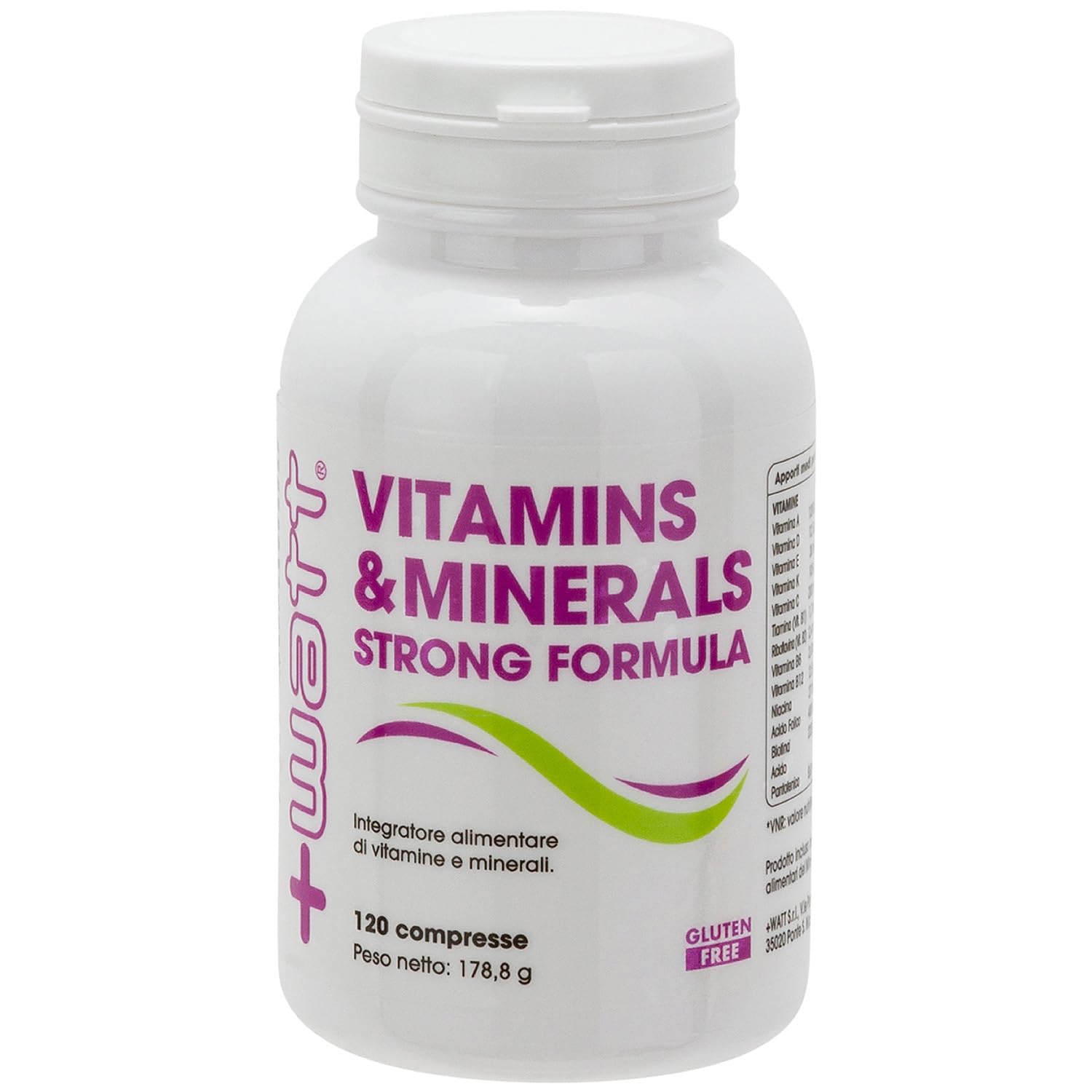 Vitamins & Minerals Strong Formula - Integratore Alimentare di Vitamine a Minerali - Formato: 120 compresse