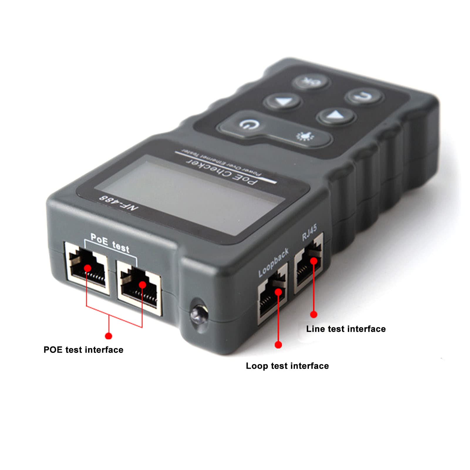 Tester POE do Sieci, Automatyczna Identyfikacja, dla CAT5 CAT6